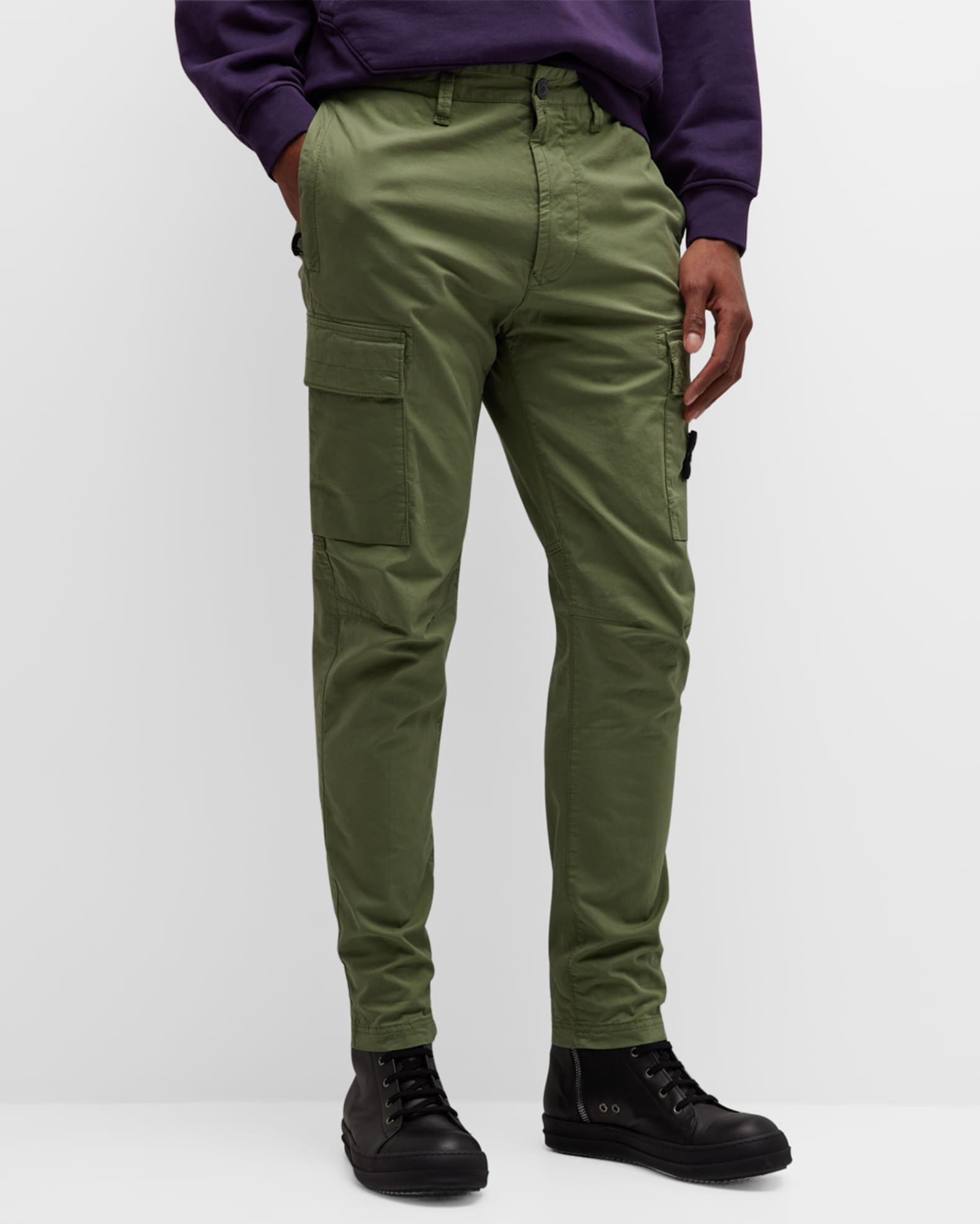 Man Official 3D Pocket Tie Dye Cargo Pants