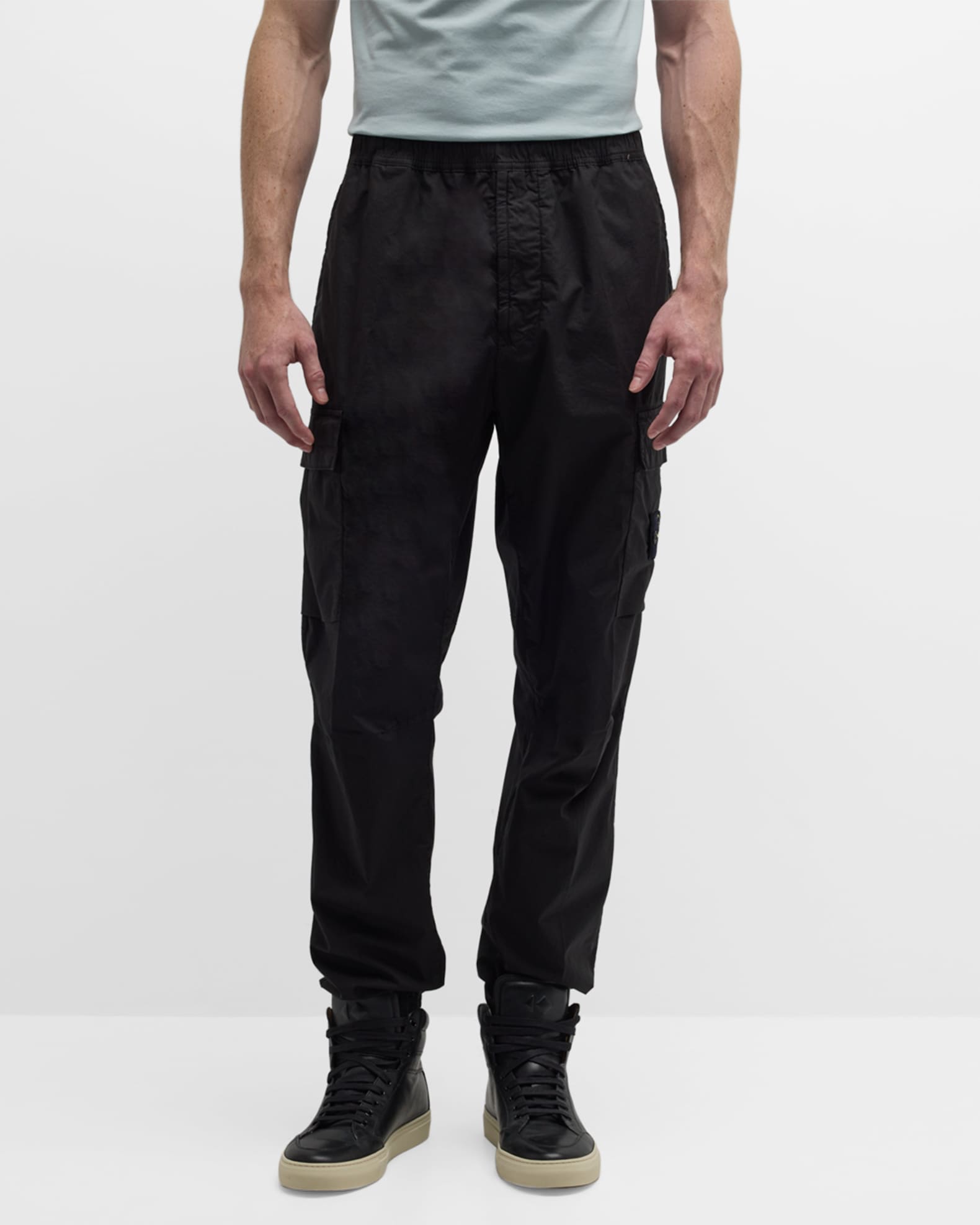 Stone Island Men's Stretch Cotton Cargo Pants | Neiman Marcus