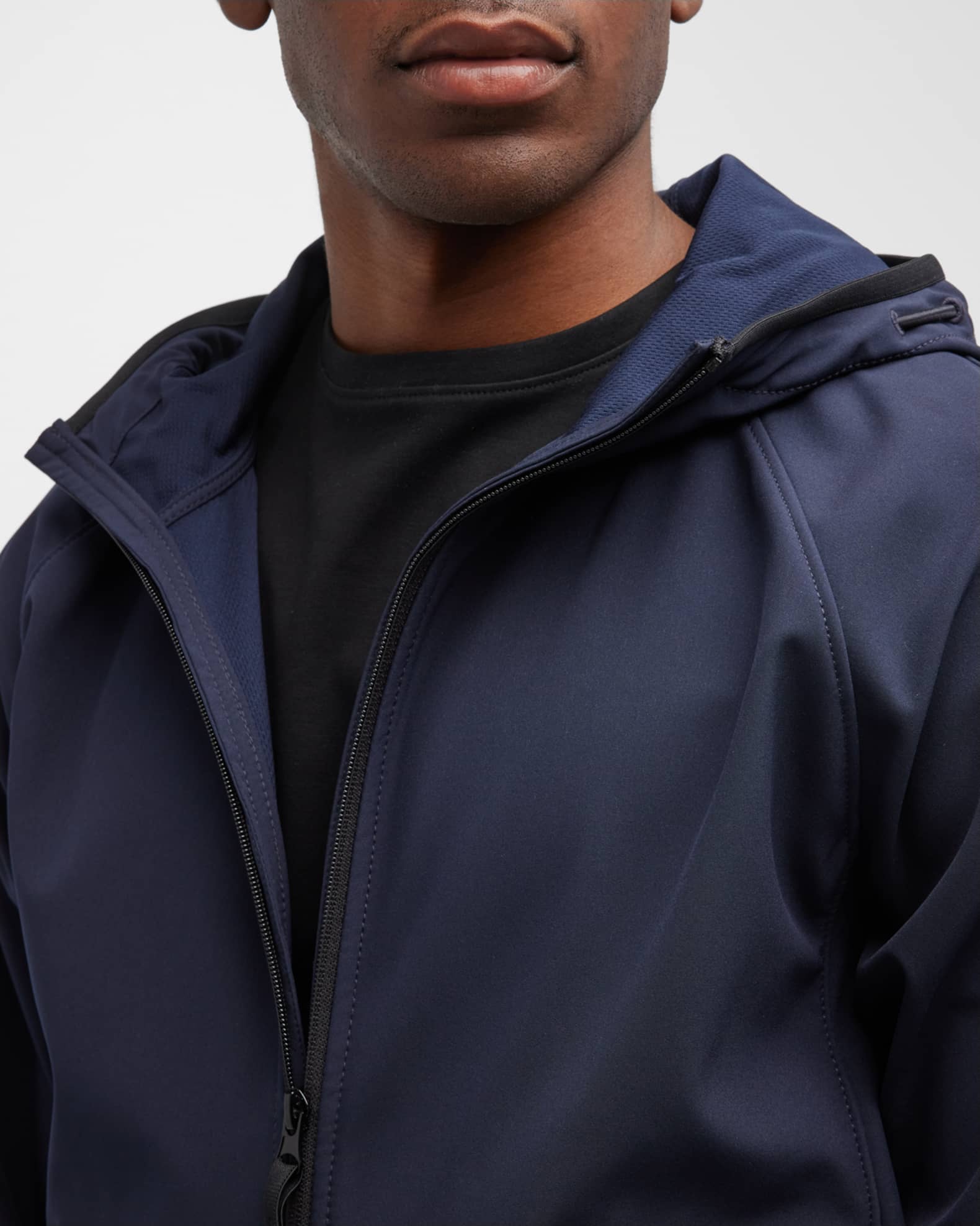FREE SOLDIER Mens Winter Soft Shell Hooded Jacket Male Waterproof Coat