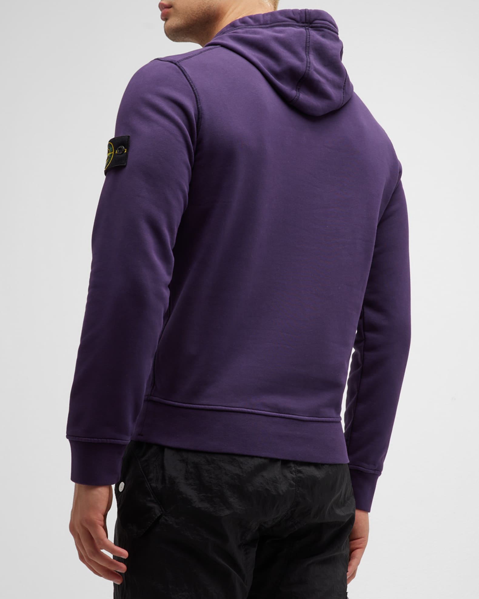 Stone island clearance basic pullover hoodie