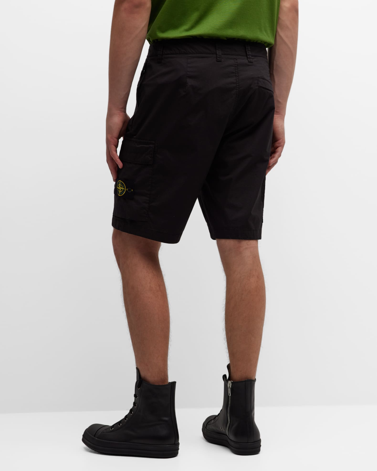Mens stone island cargo shorts top