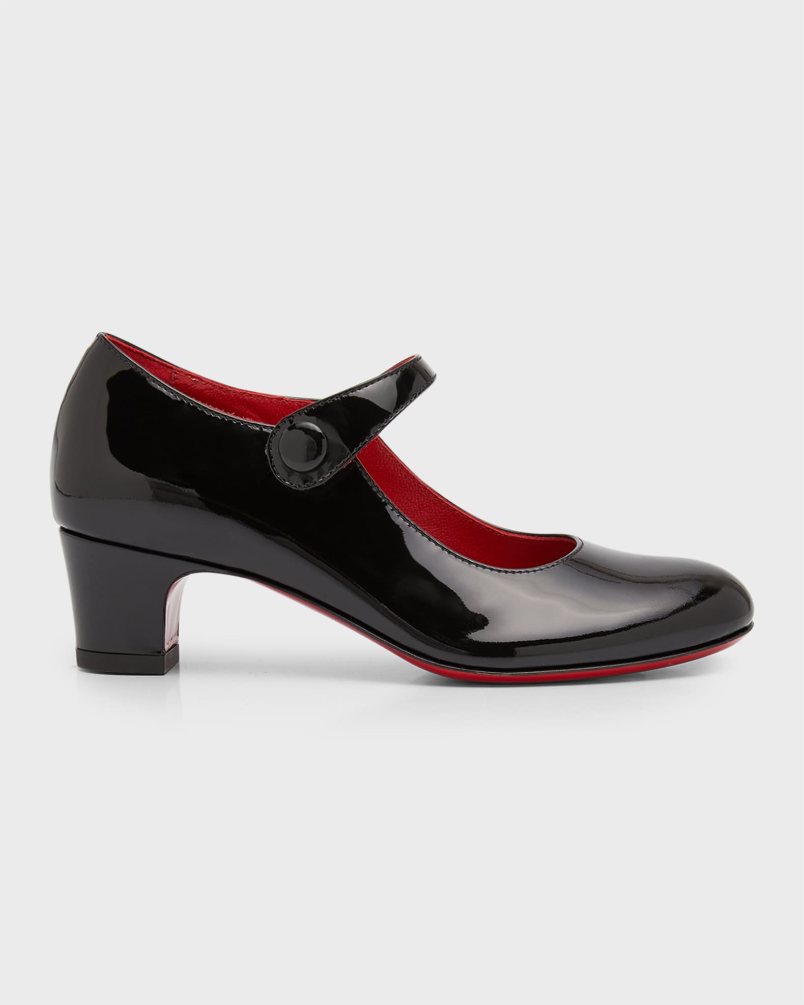 christian louboutin john flat leather shoes