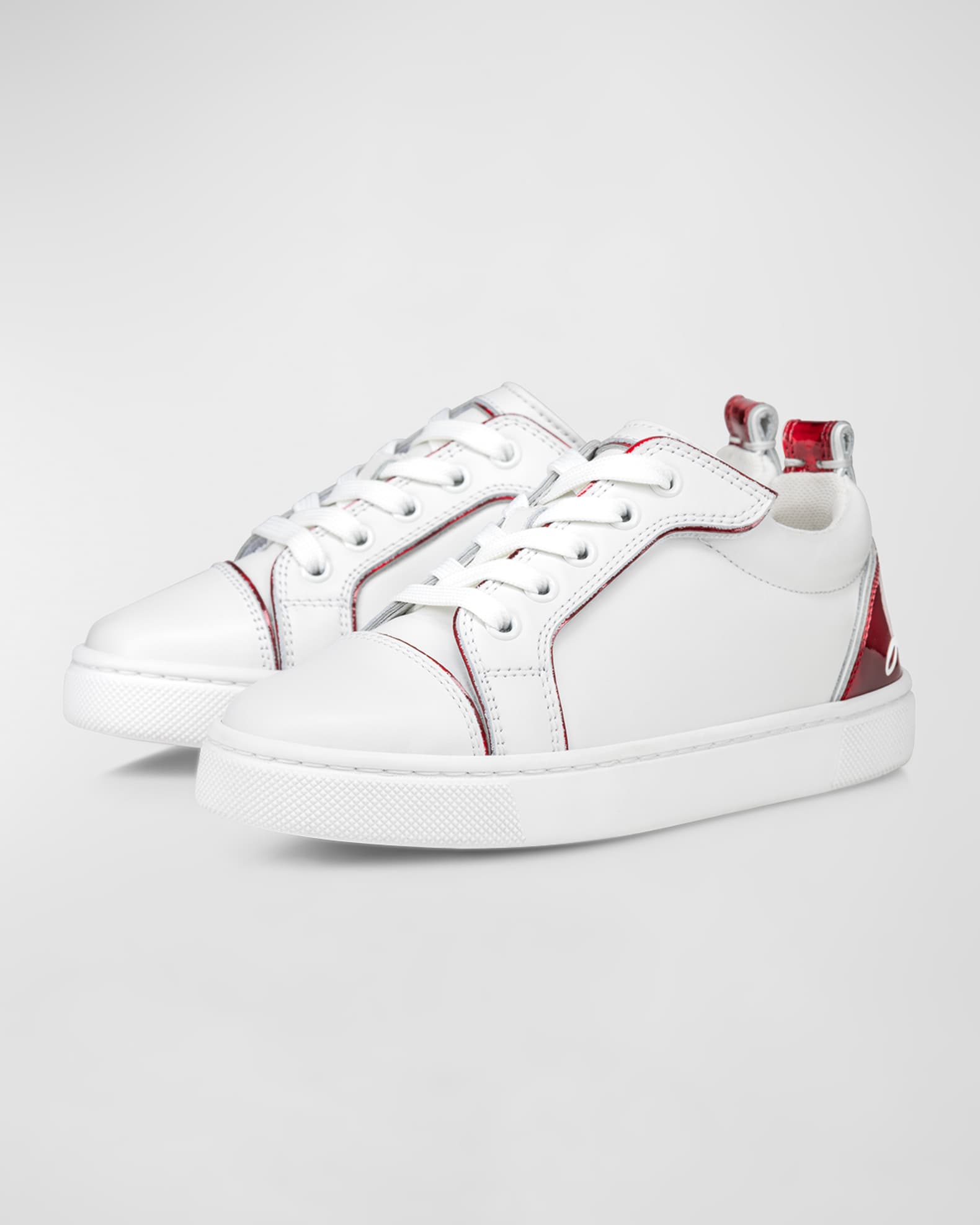 Christian Louboutin Kid's Funnytopi High Top Sneakers, Toddlers/Kids -  Bergdorf Goodman