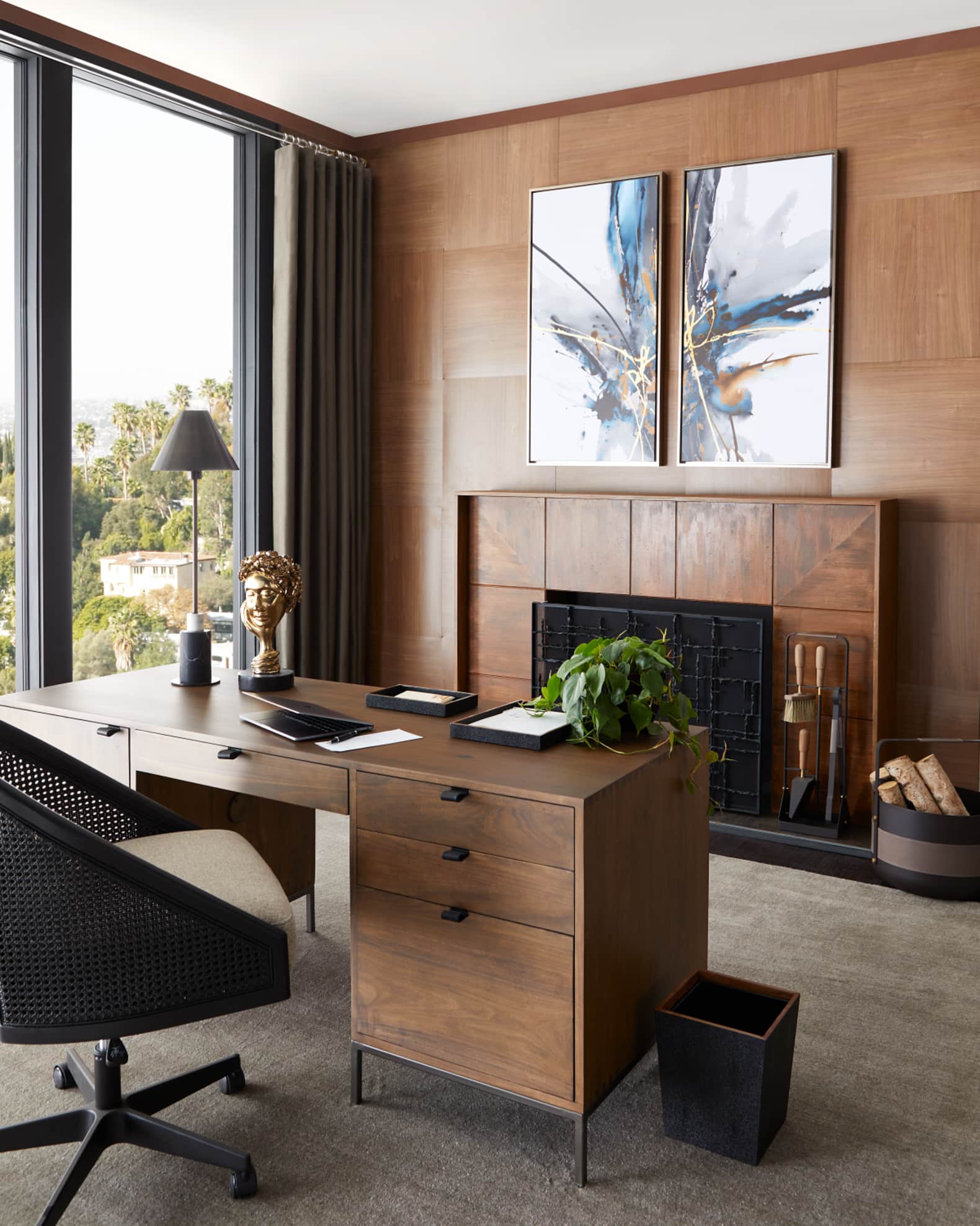 Trey cheap executive desk
