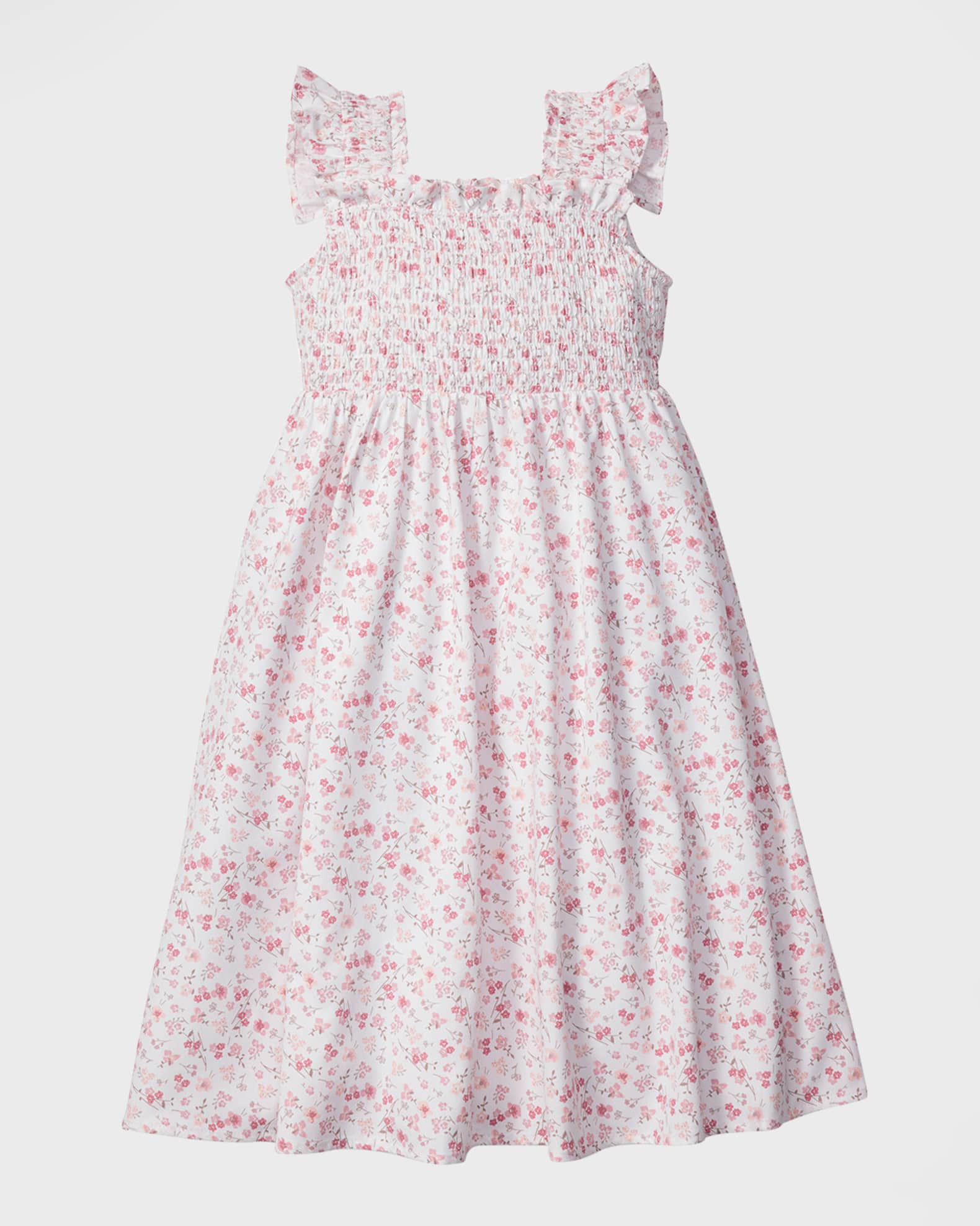 Petite Plume Girl's Margaux Dorset Floral Sun Dress, Size 2-12 | Neiman ...