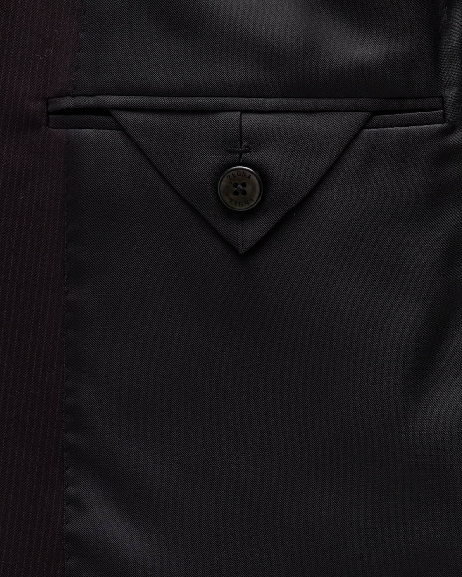 ZEGNA Men's Narrow Tonal Stripe Wool Suit | Neiman Marcus