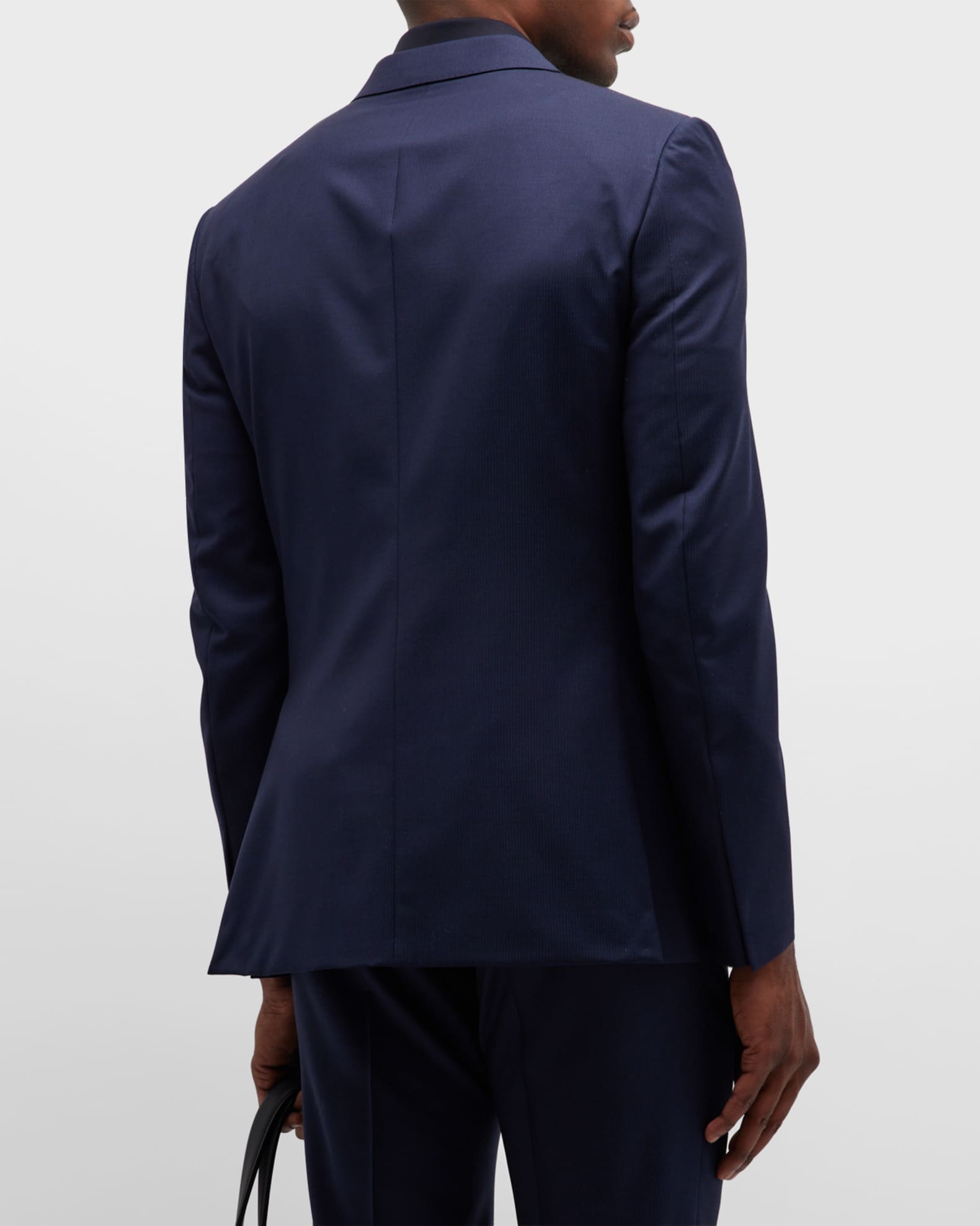 ZEGNA Men's Narrow Tonal Stripe Wool Suit | Neiman Marcus