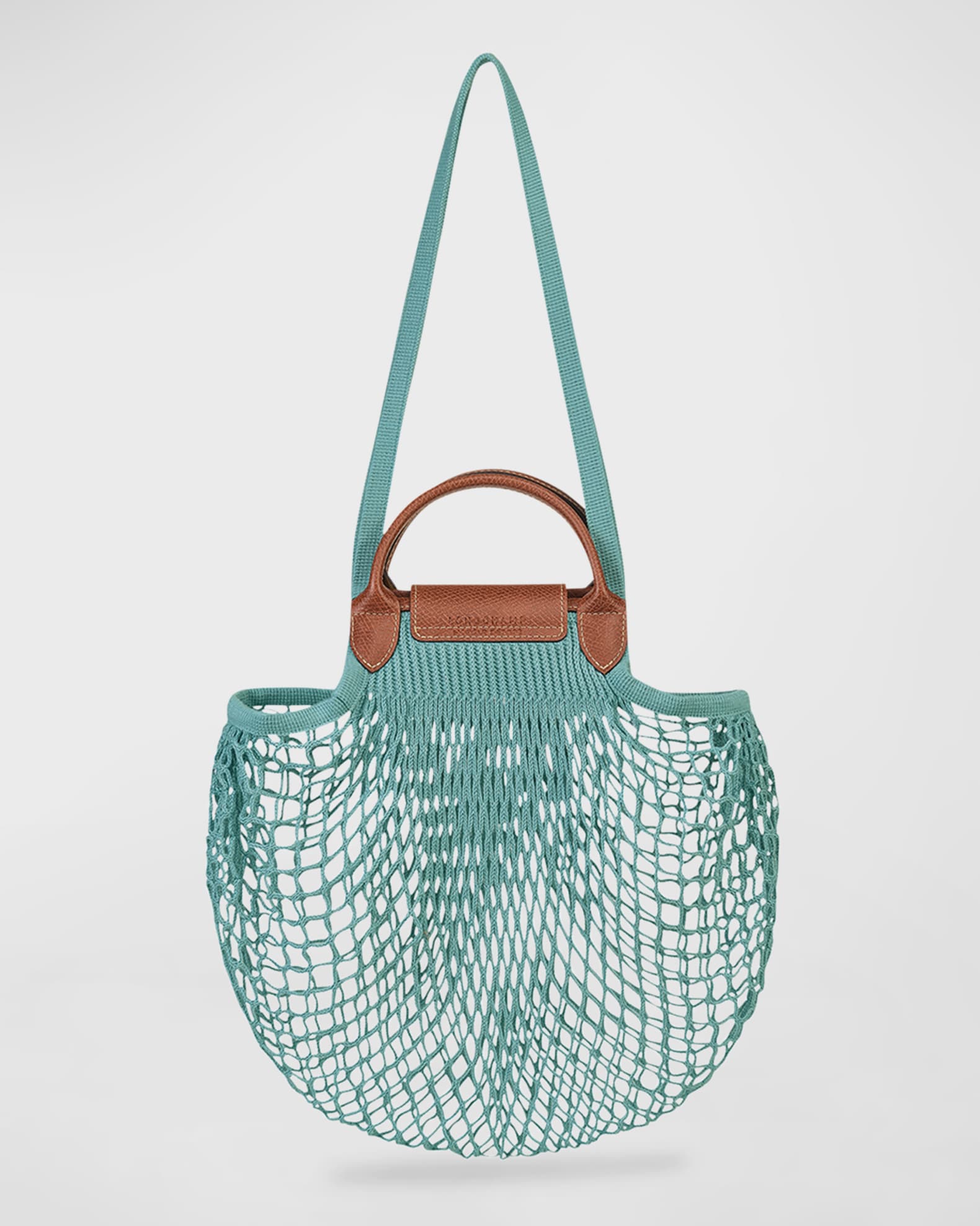 Longchamp Le Pliage Filet Knit Crossbody Bag Neiman Marcus