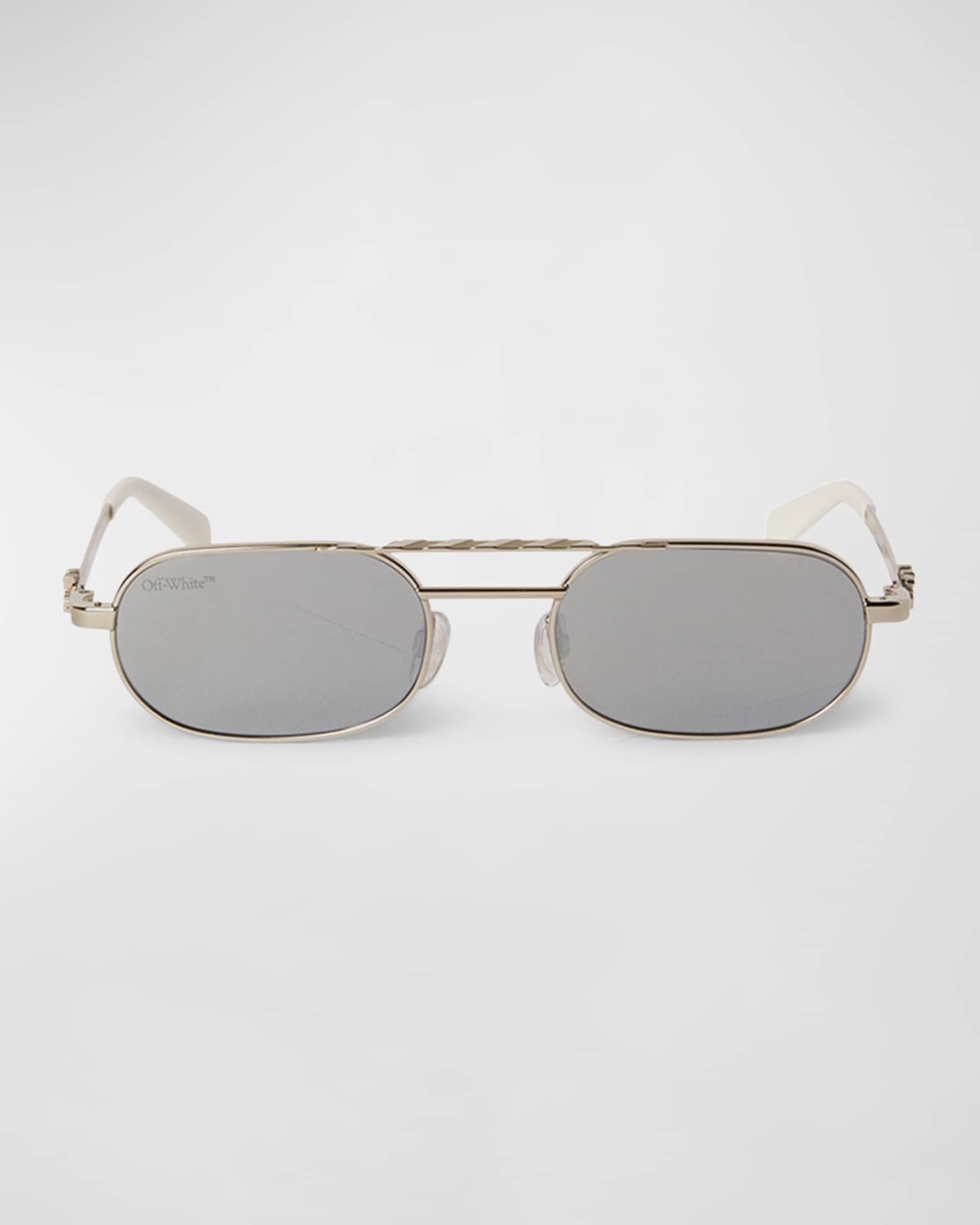 Oval aviator sunglasses clearance