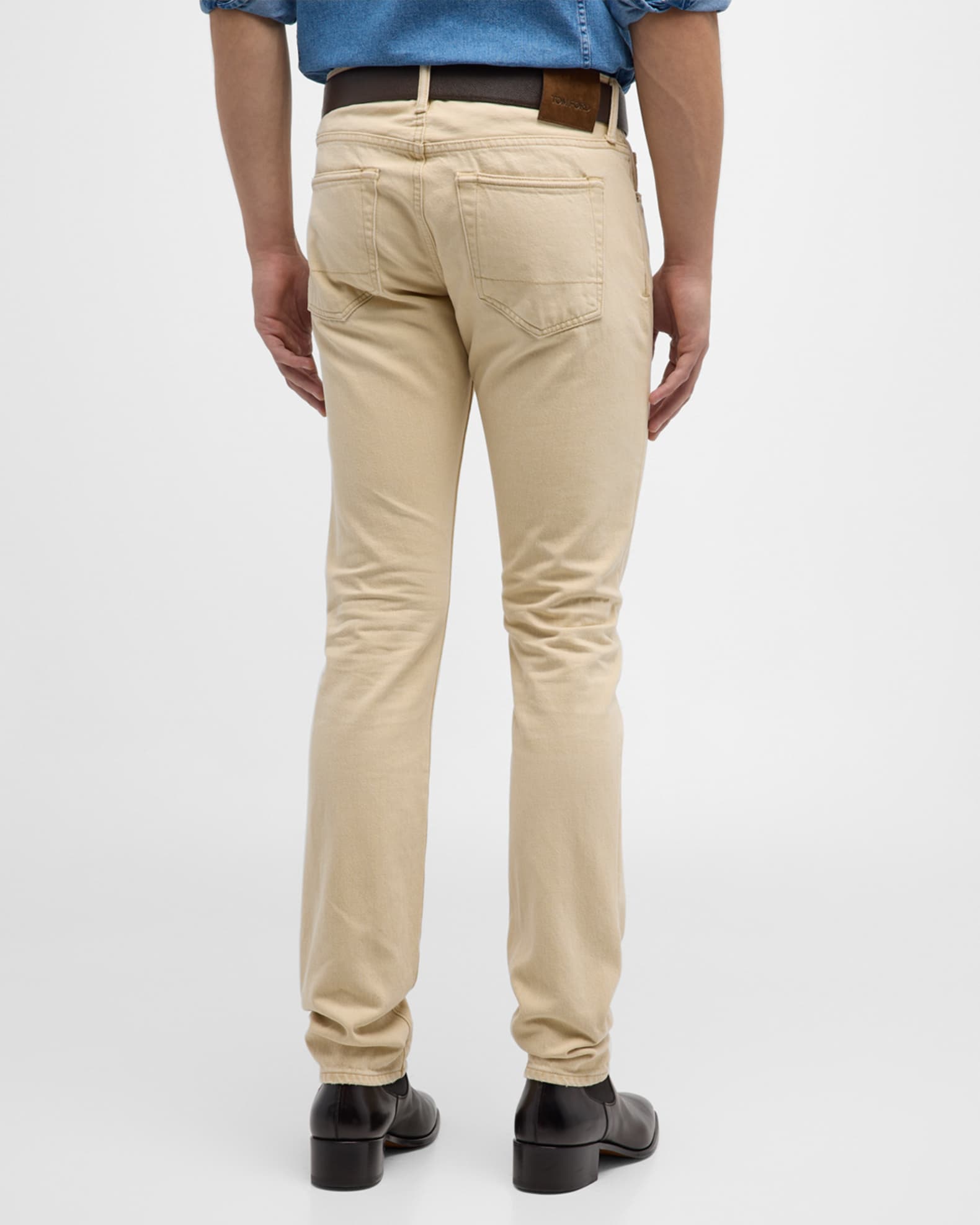 TOM FORD Men's Slim Fit 5-Pocket Pants | Neiman Marcus