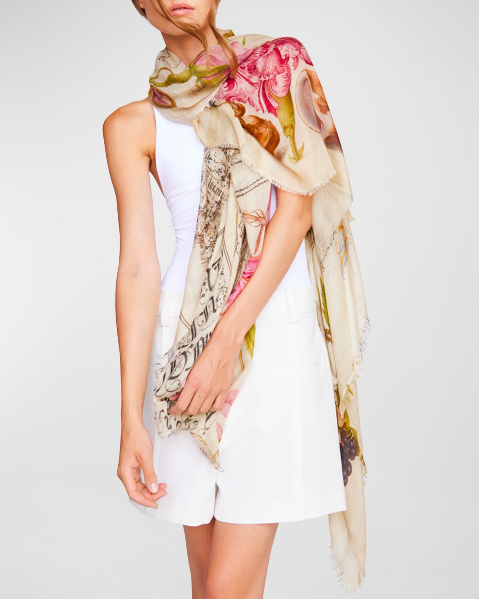 Cashmere Silk Blend Scarves