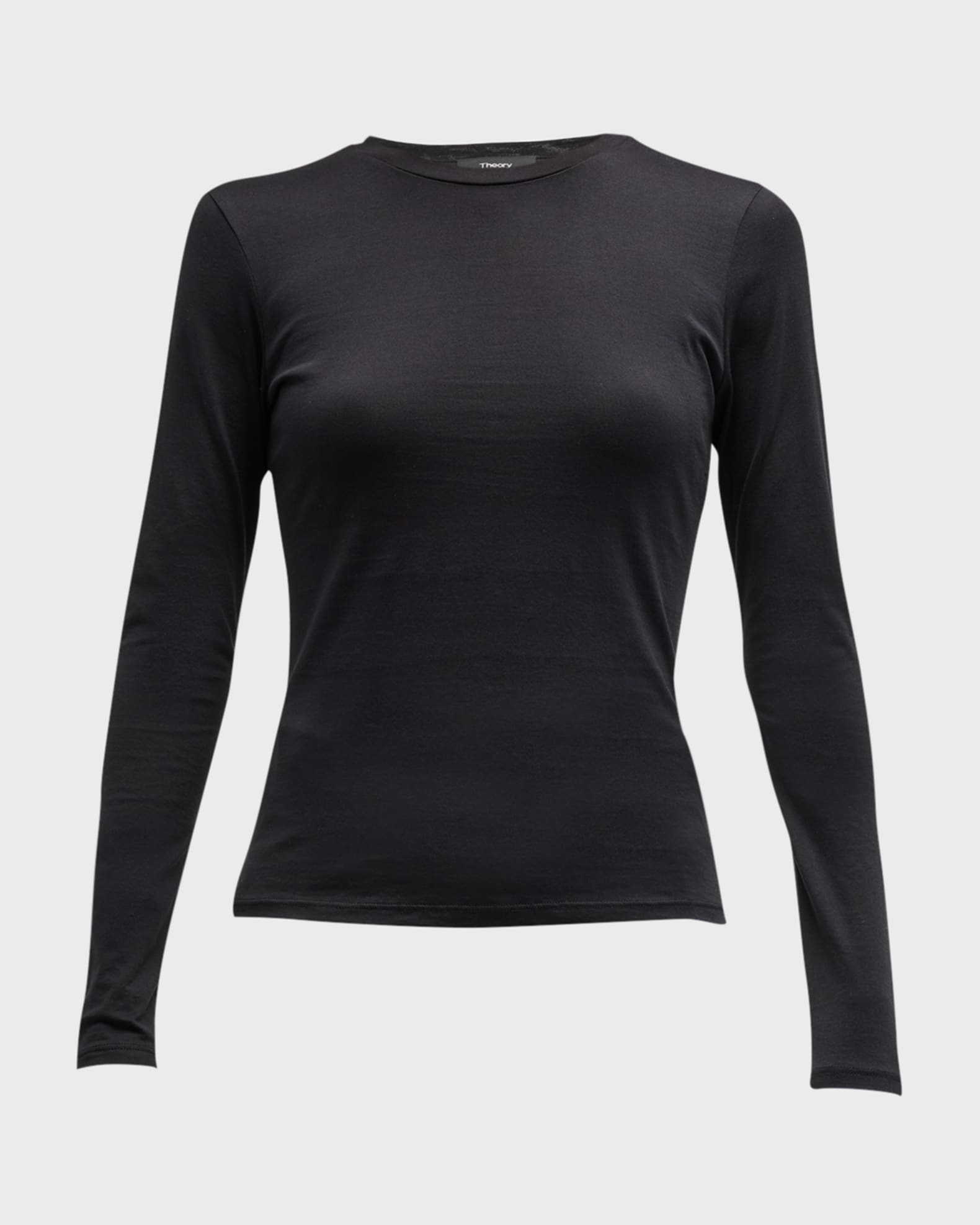 Tiny Tee Long-Sleeve Cotton T-Shirt 0