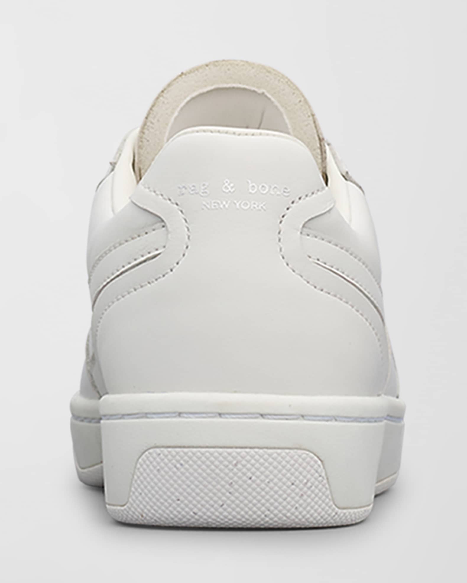 【関税込み】rag & bone ホワイト Retro Court スニーカー White Retro Court Sneaker: Leather Sneaker | rag & bone