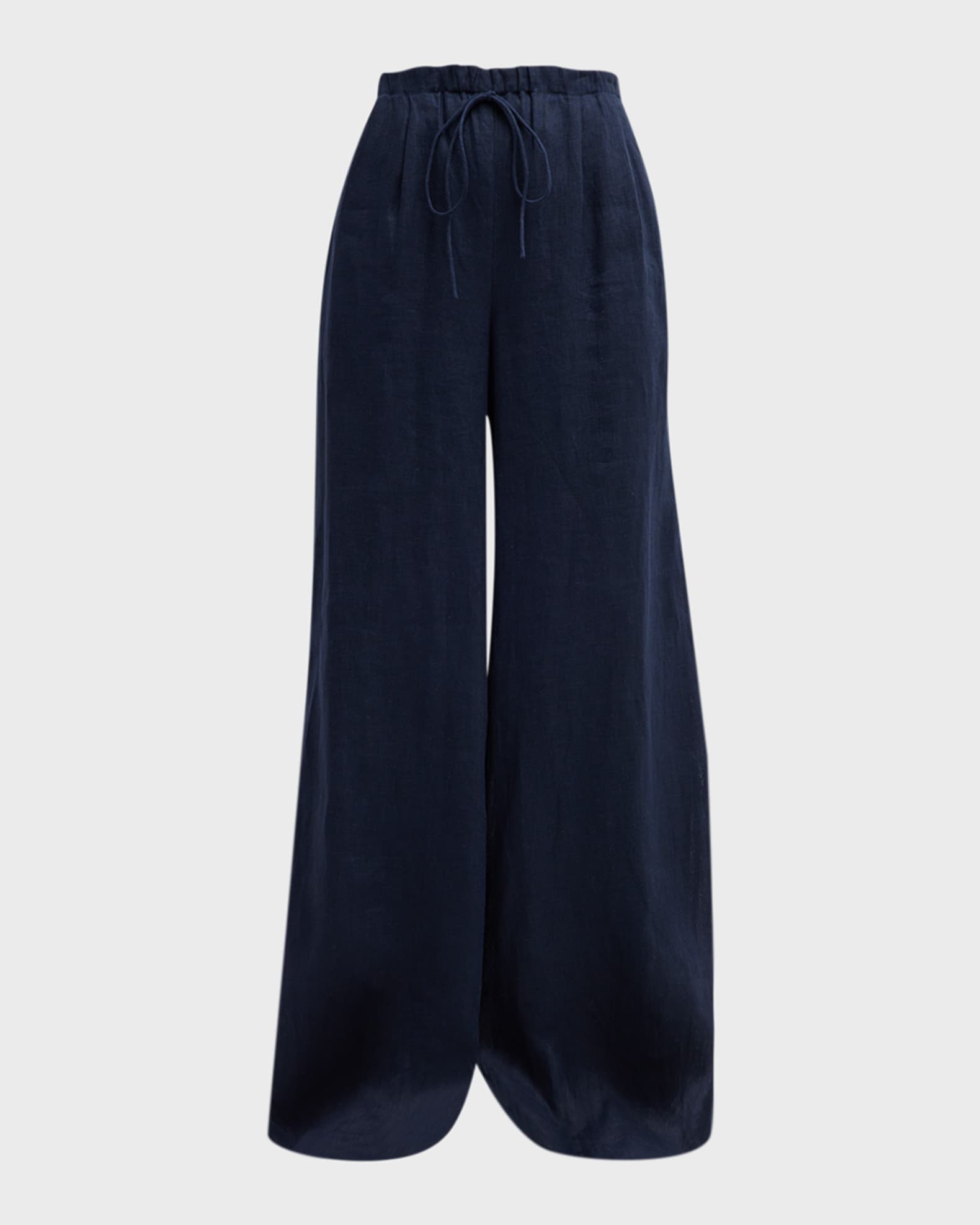 JOSLIN Sophia WideLeg Linen Palazzo Pants Neiman Marcus