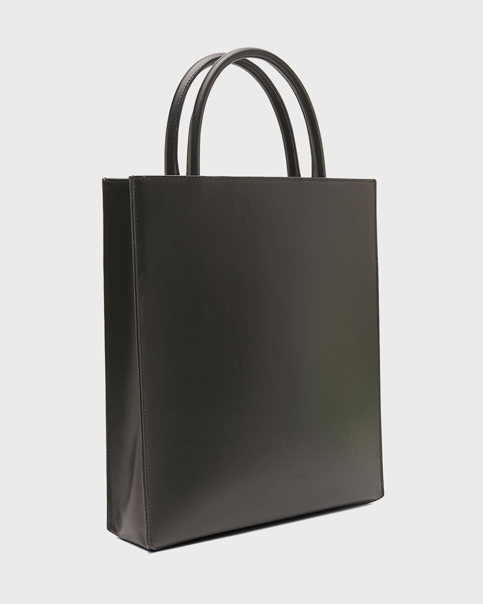 Loewe Logo North-South Leather Tote Bag | Neiman Marcus