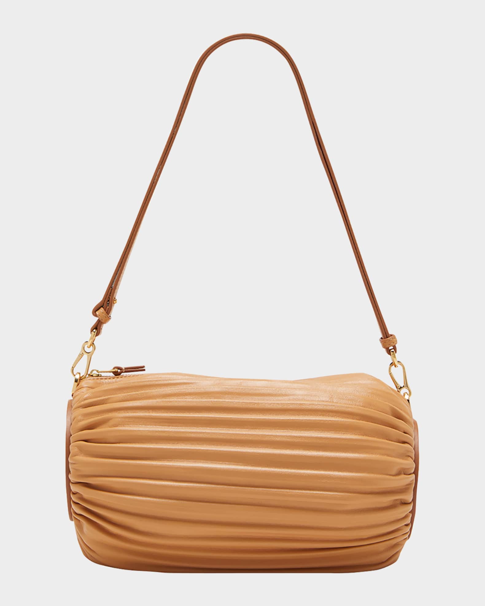 Loewe x Paula's Ibiza Bracelet Pouch in Pleated Napa Leather with