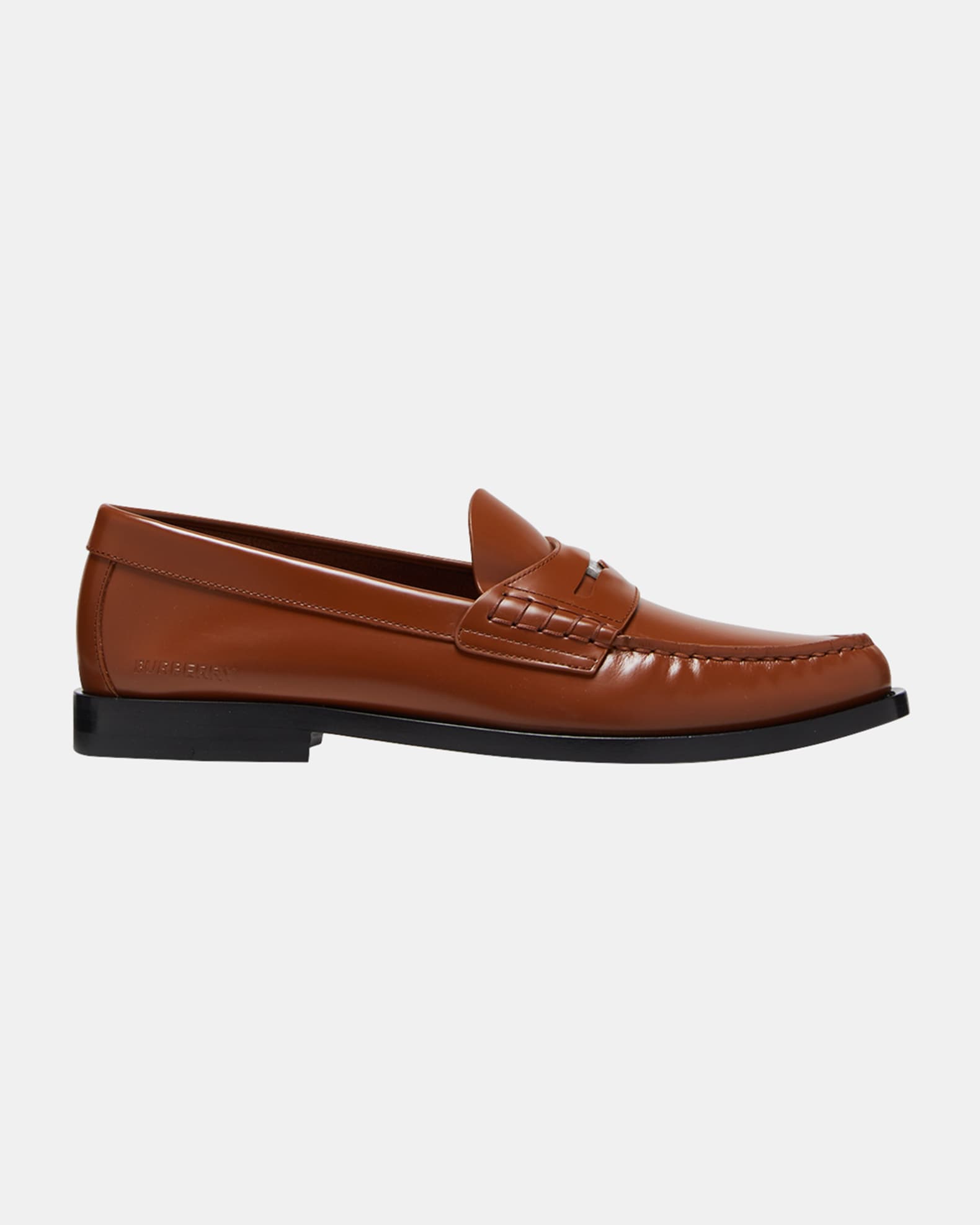 Burberry Rupert Calfskin Penny Loafers Neiman Marcus