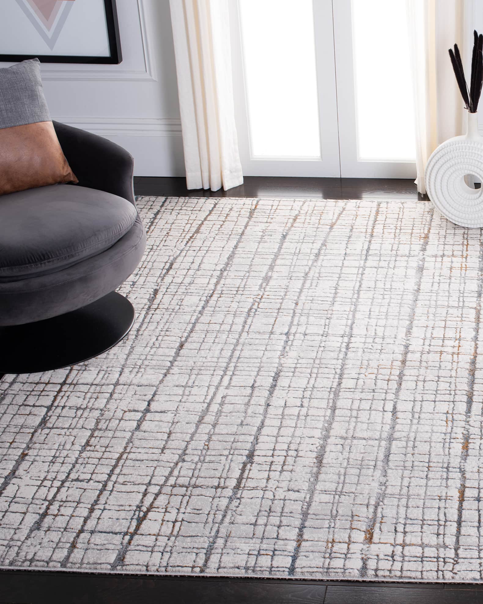 Zeena Power-Loomed Rug 0