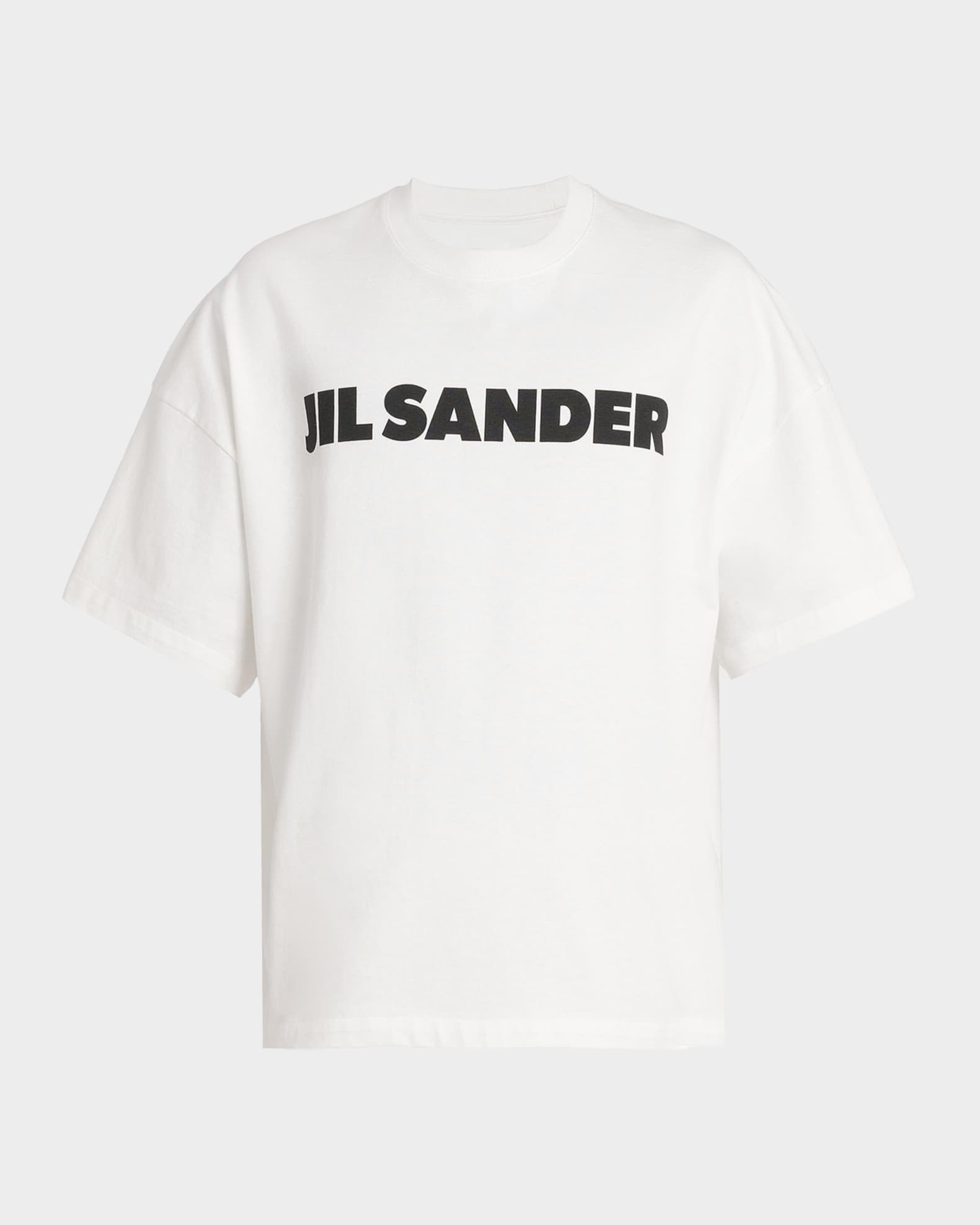 トップス JIL SANDER Thursday P.M. Shirt 32 Jil Sander Men's Boxy Logo T-Shirt | Neiman Marcus