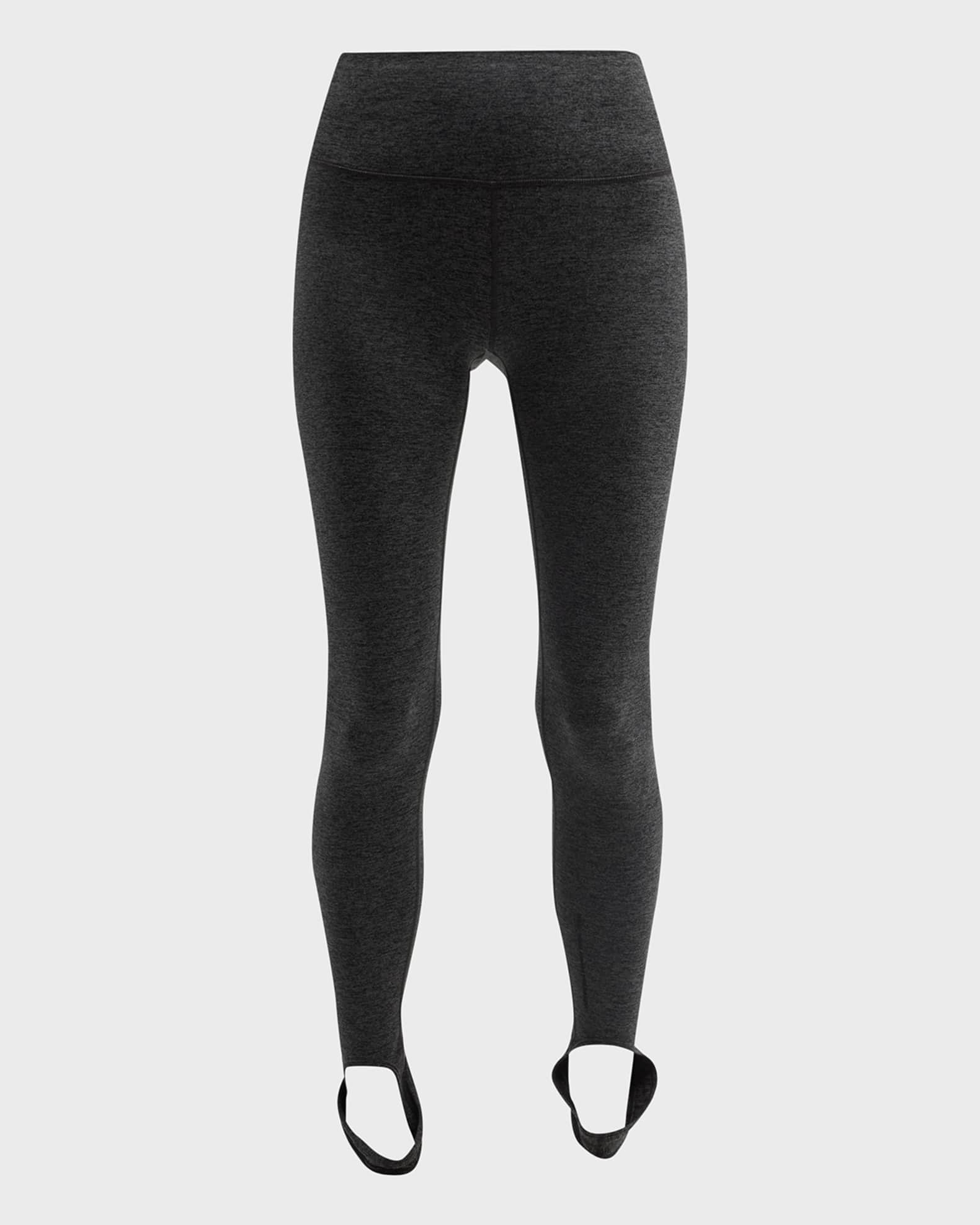 Terez Dark Heathered Gray TLC Stirrup Leggings