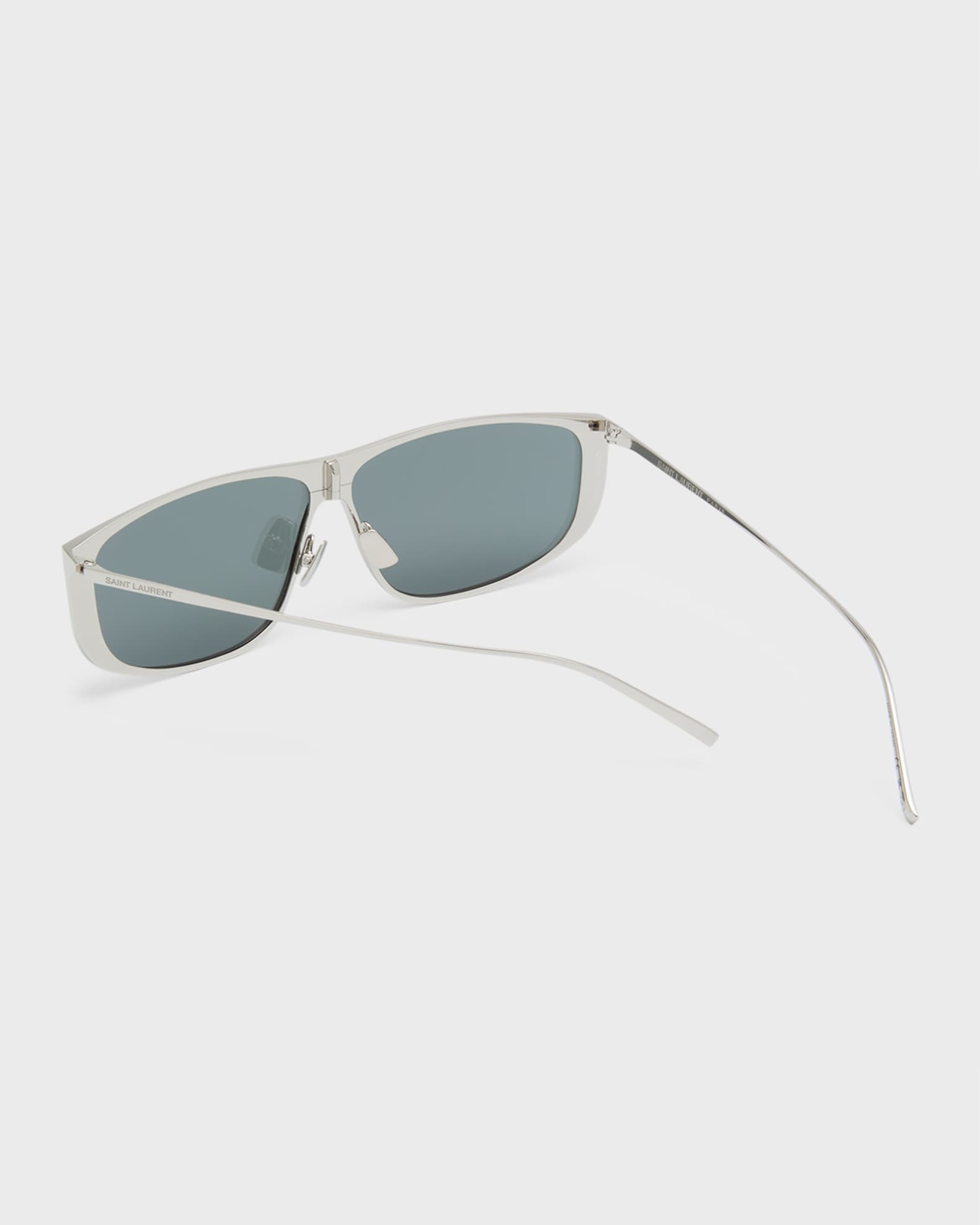 Luna Mirrored Zinc Alloy Shield Sunglasses  1