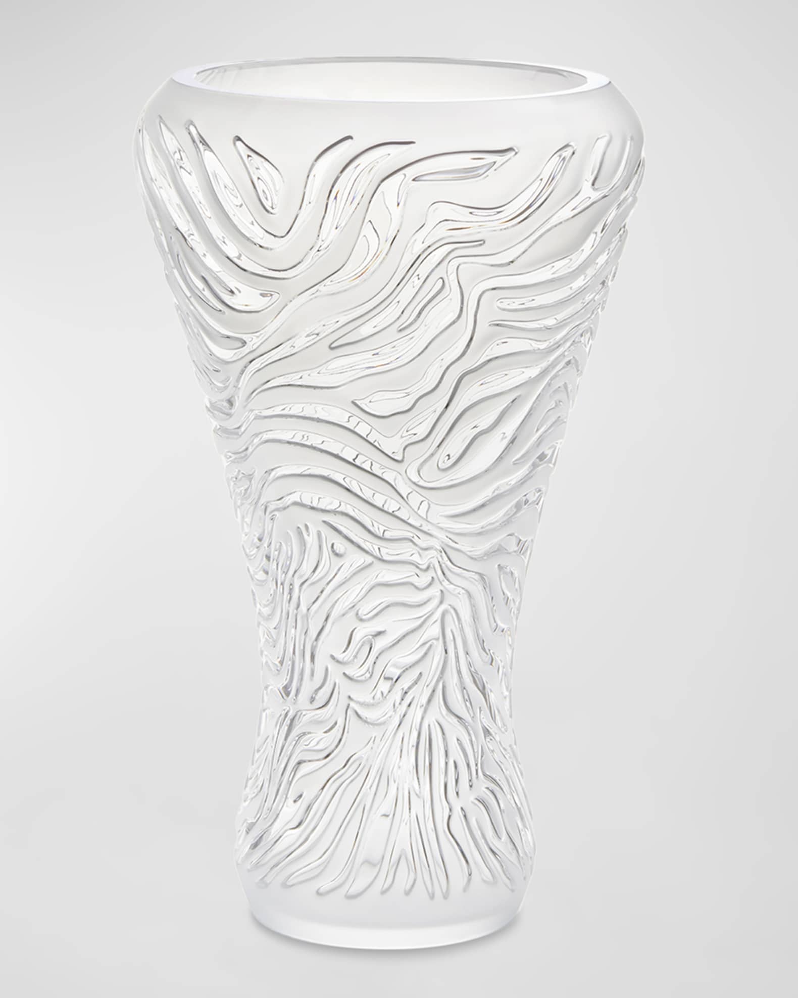 Zebre Vase, Satin Finish  0