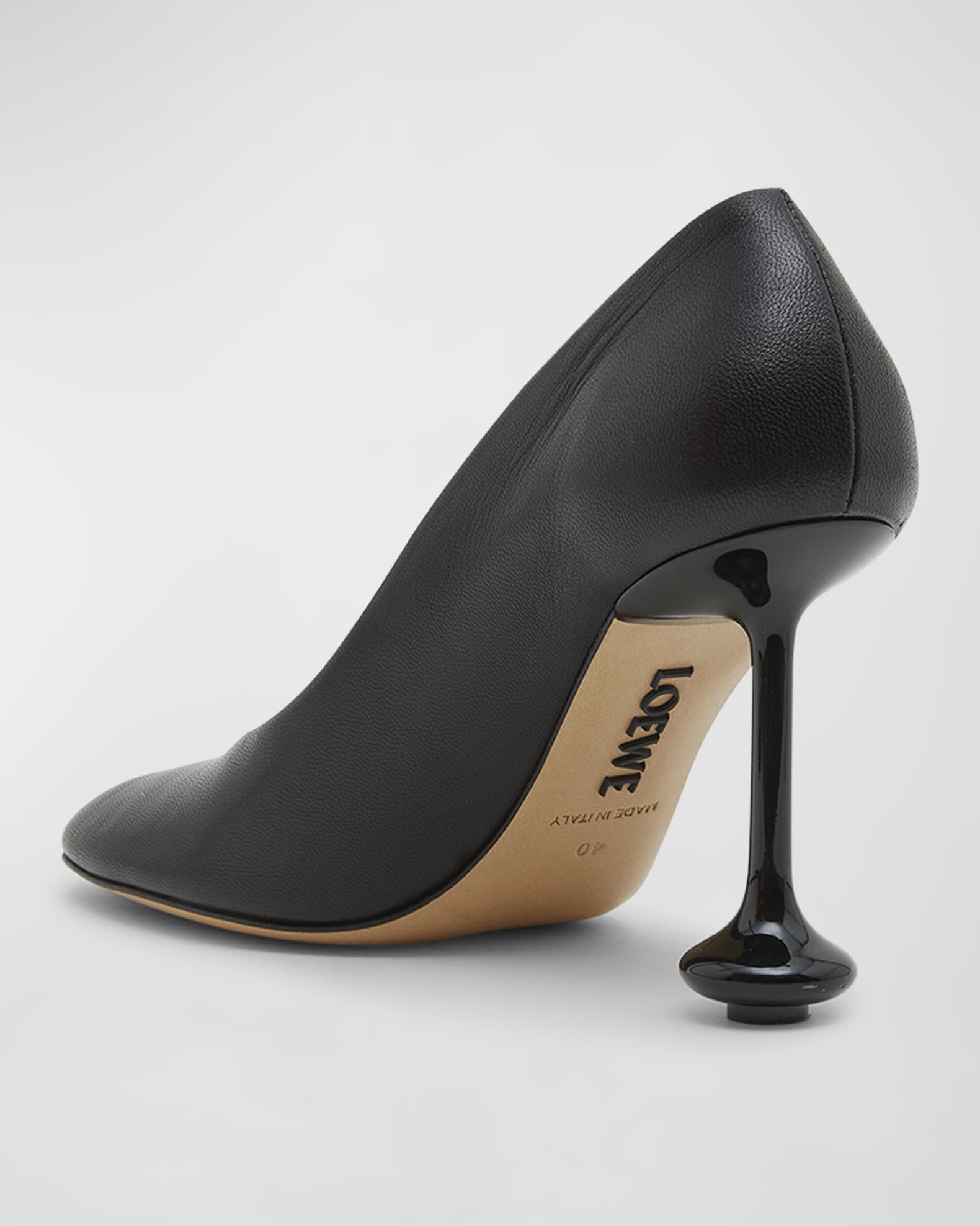 Loewe Toy Leather Drop Stiletto Pumps | Neiman Marcus