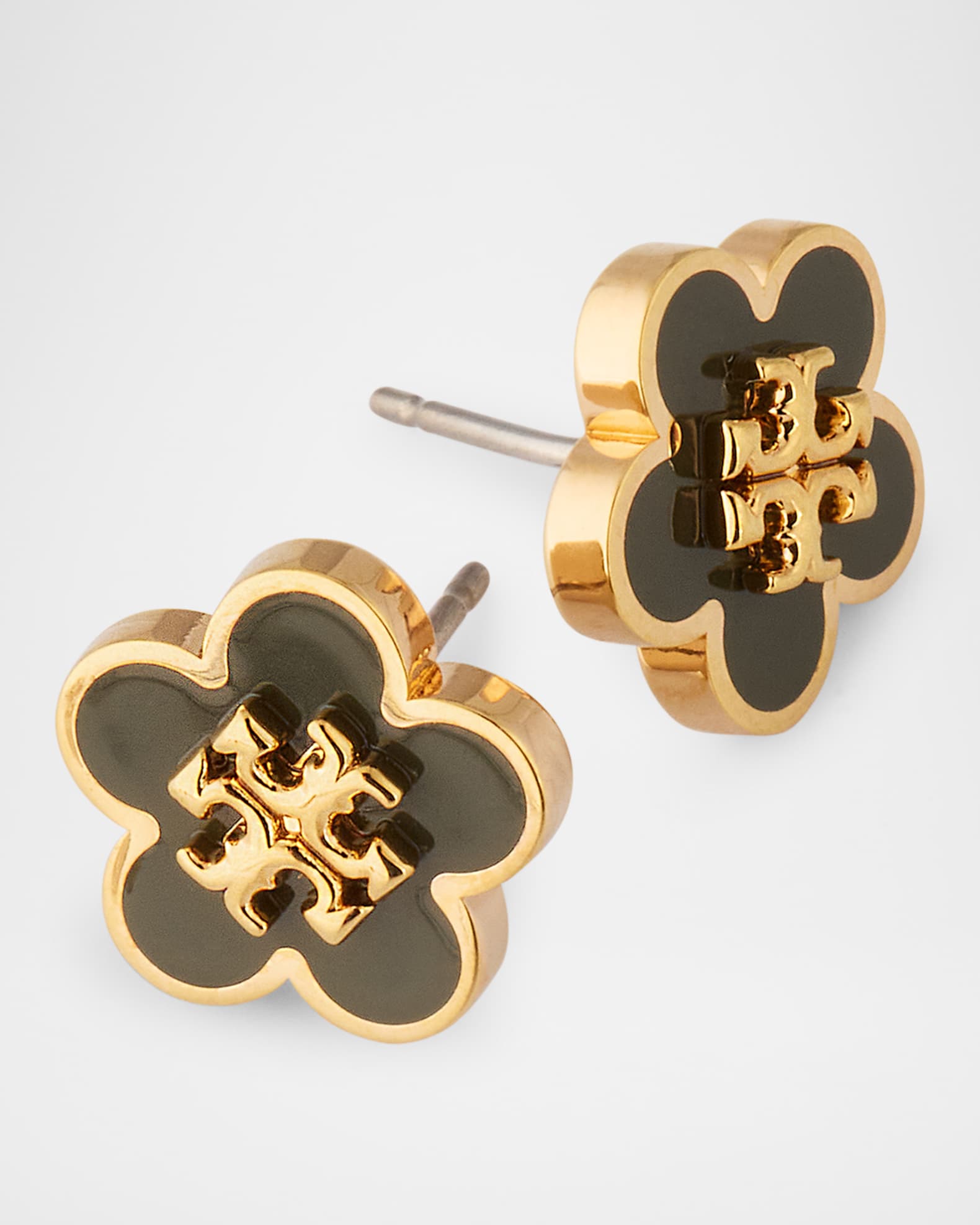 Tory burch flower earrings best sale