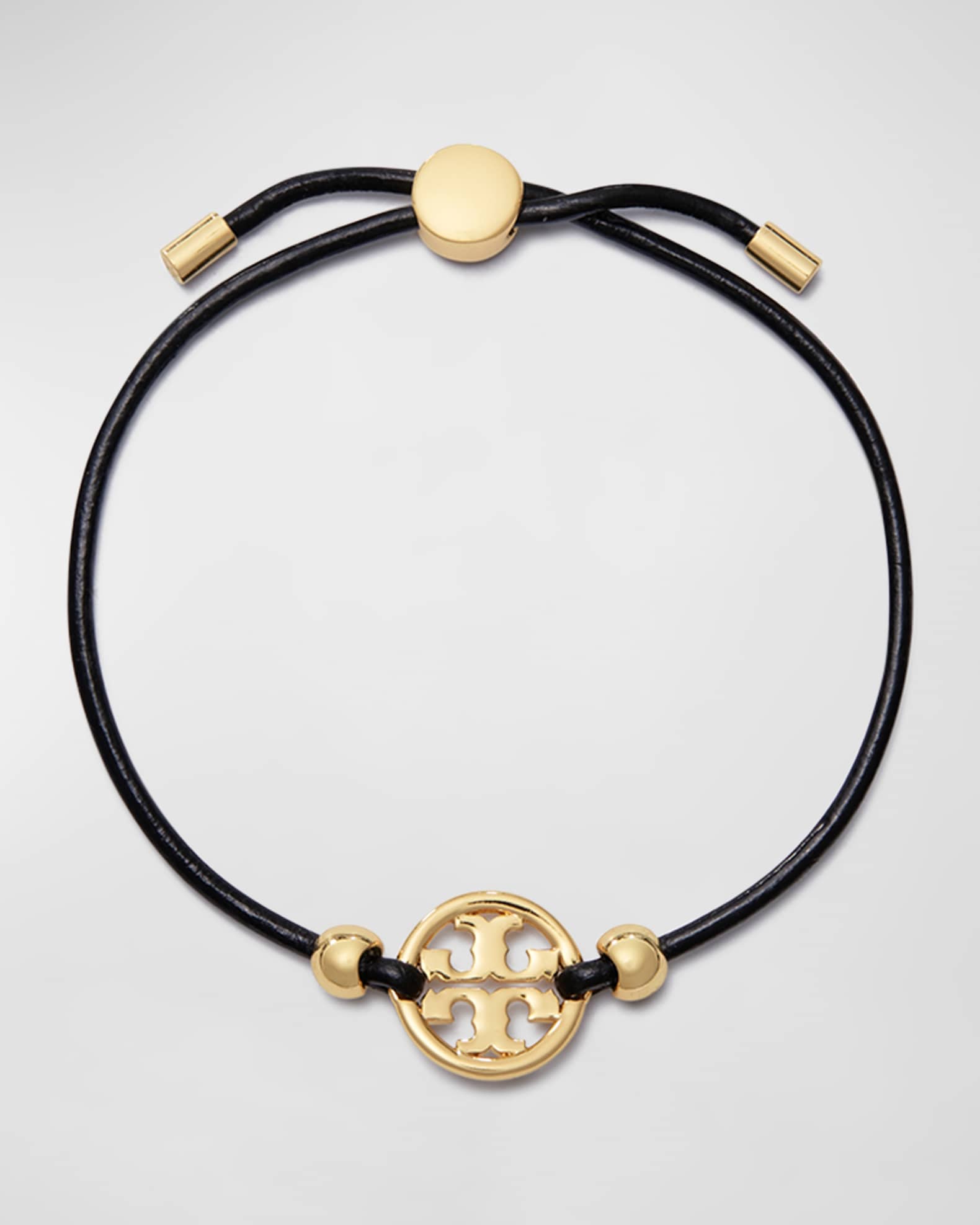 Tory Burch Miller Leather Cord Slider Bracelet Neiman Marcus