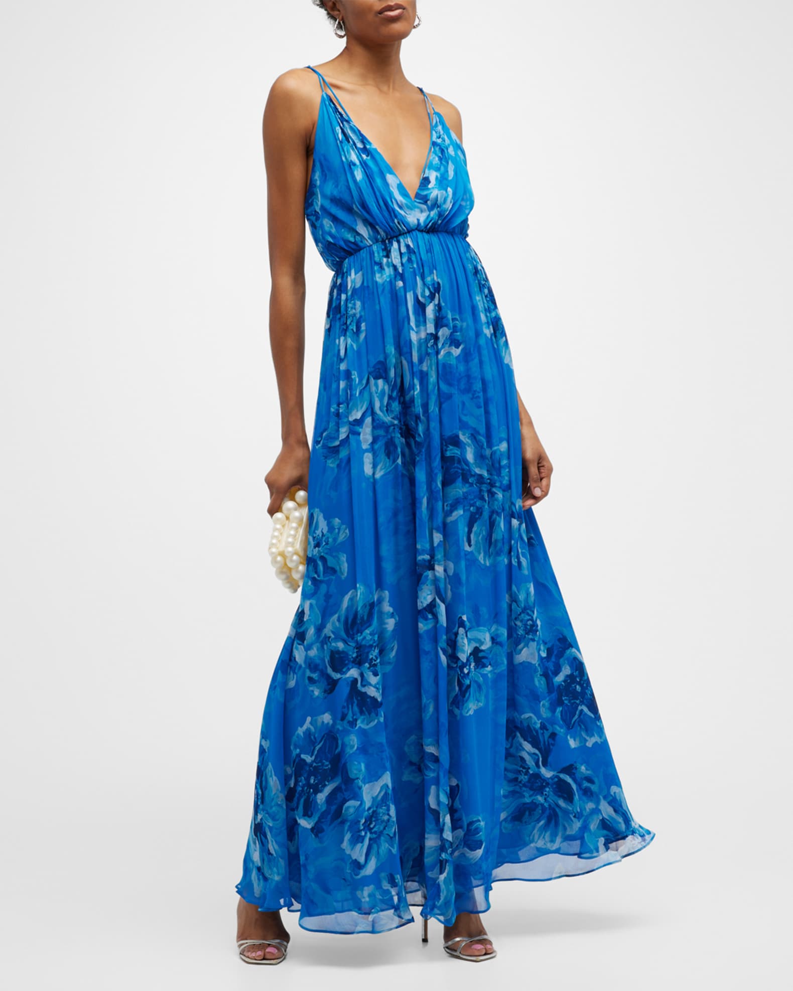 Long chiffon sales gown styles