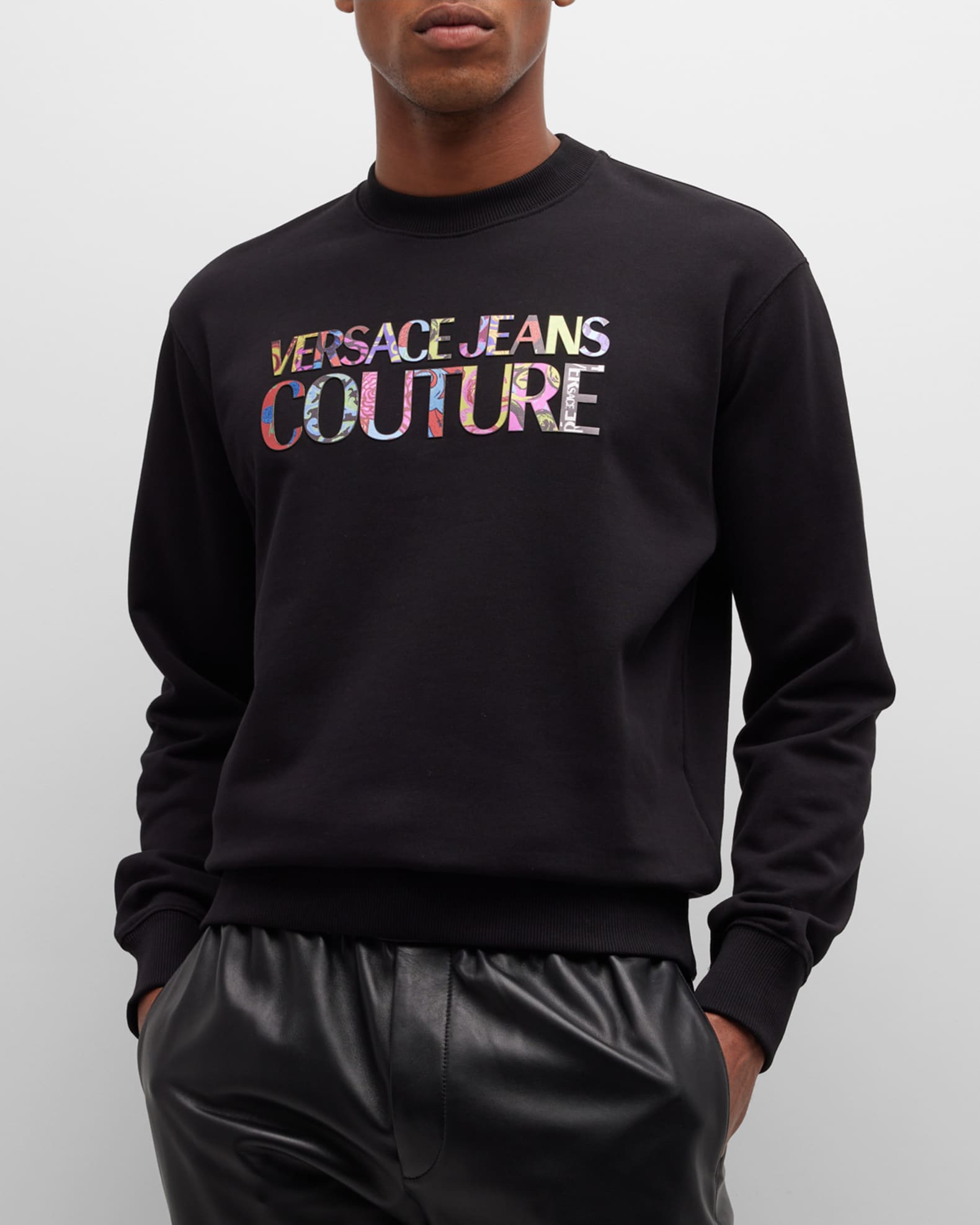 Versace men's sweatshirt clearance