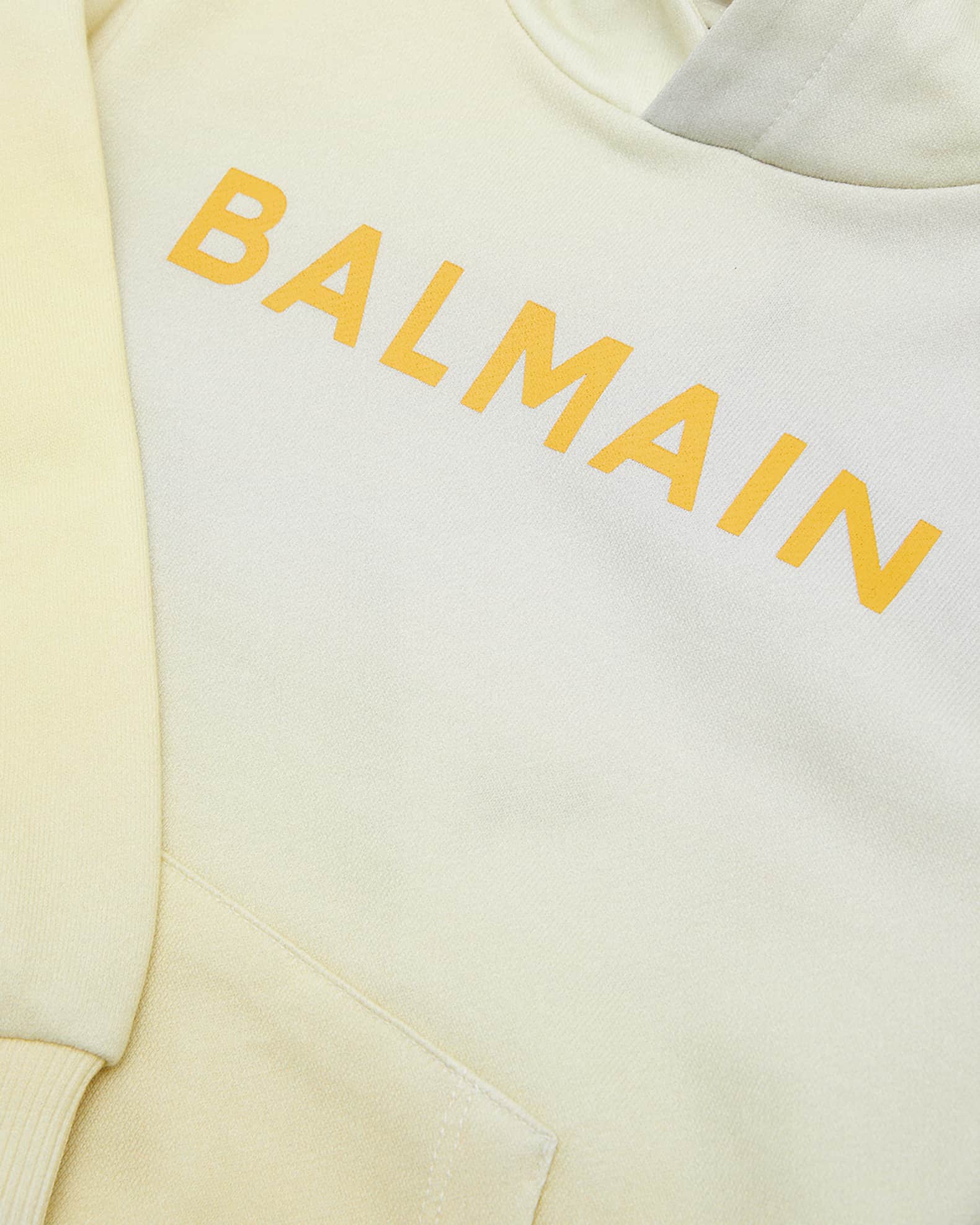 Balmain tie shop dye hoodie