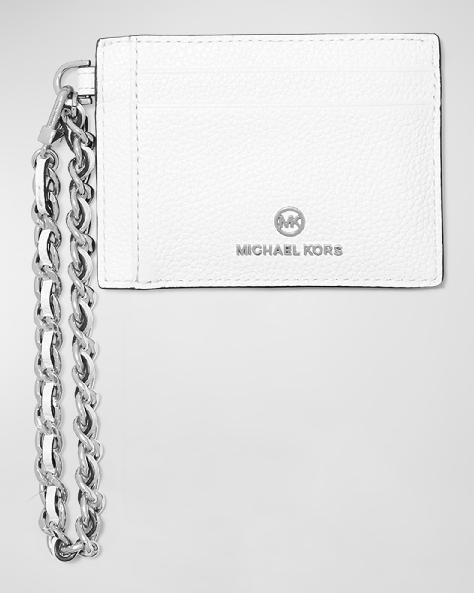 Michael Kors Jet Set Charm Small Id Chain Card Holder Soft Pink One Size