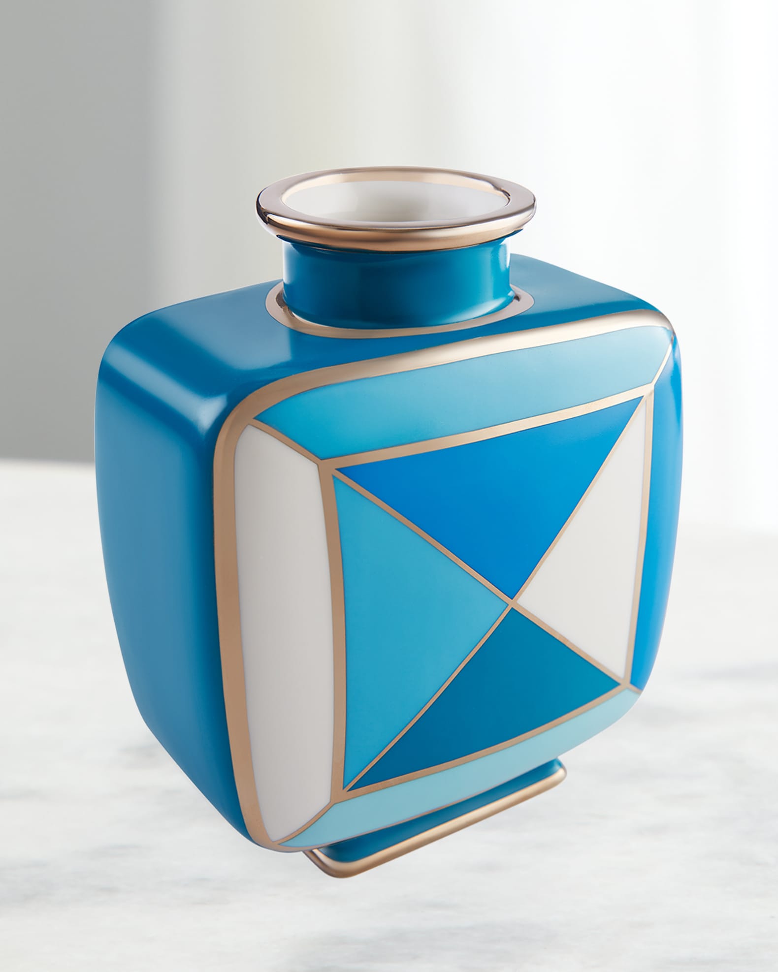 Jonathan Adler Torino Square Vase Neiman Marcus
