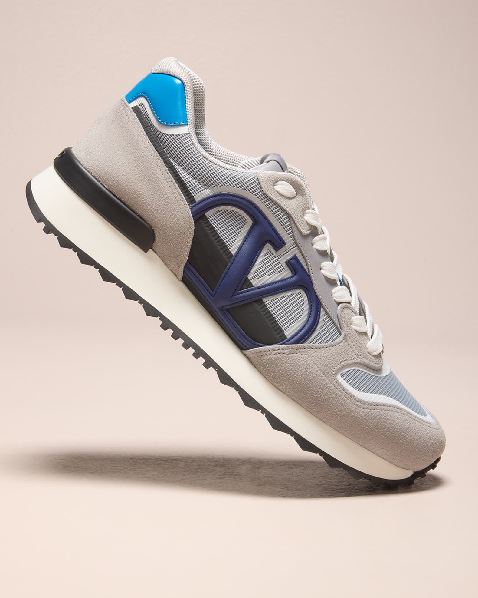 Valentino Garavani Men's VLogo Pace Textile Runner Sneakers Neiman Marcus