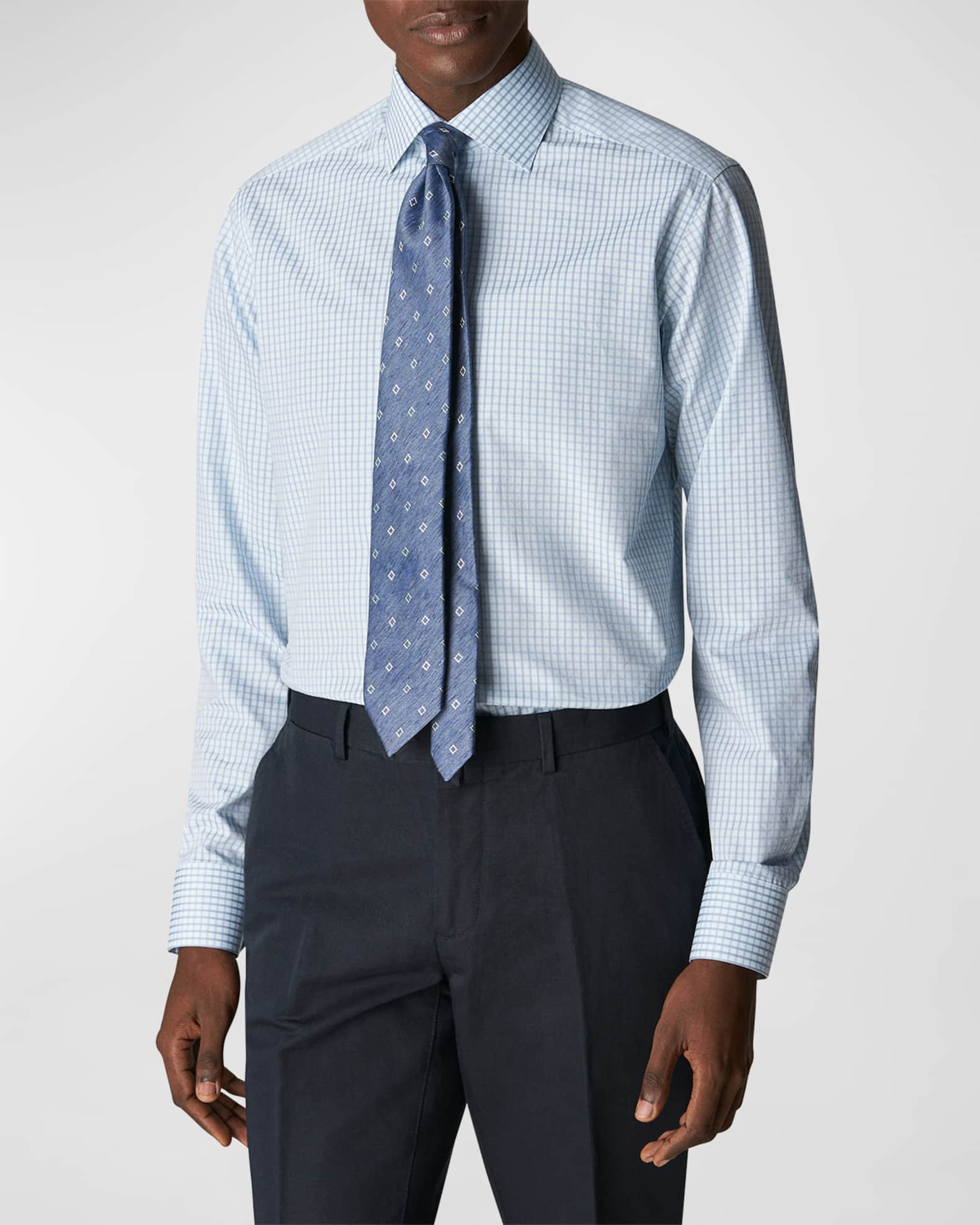 Eton Men's Slim Fit Check Shirt Neiman Marcus
