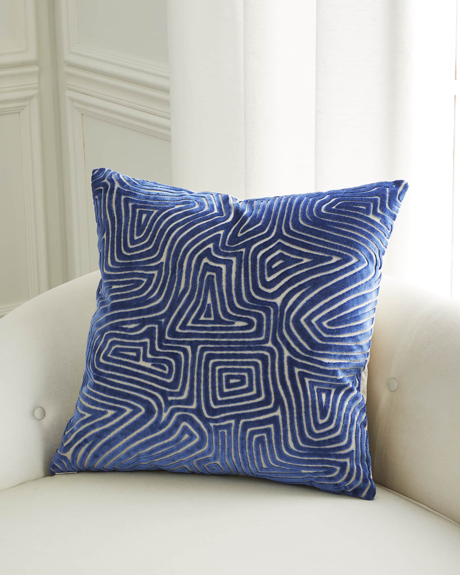D.V. KAP Home Vertigo Pillow Neiman Marcus