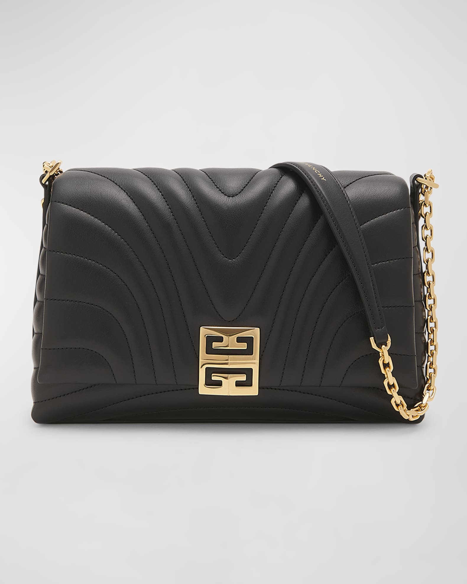 Vintage Fendi Black Lambskin Leather Baguette Shoulder Bag – Break