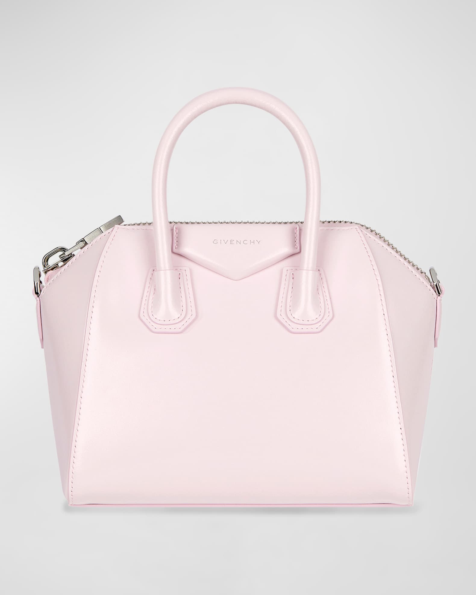 Givenchy Mini Antigona Top-Handle bag in Box Leather | Neiman Marcus