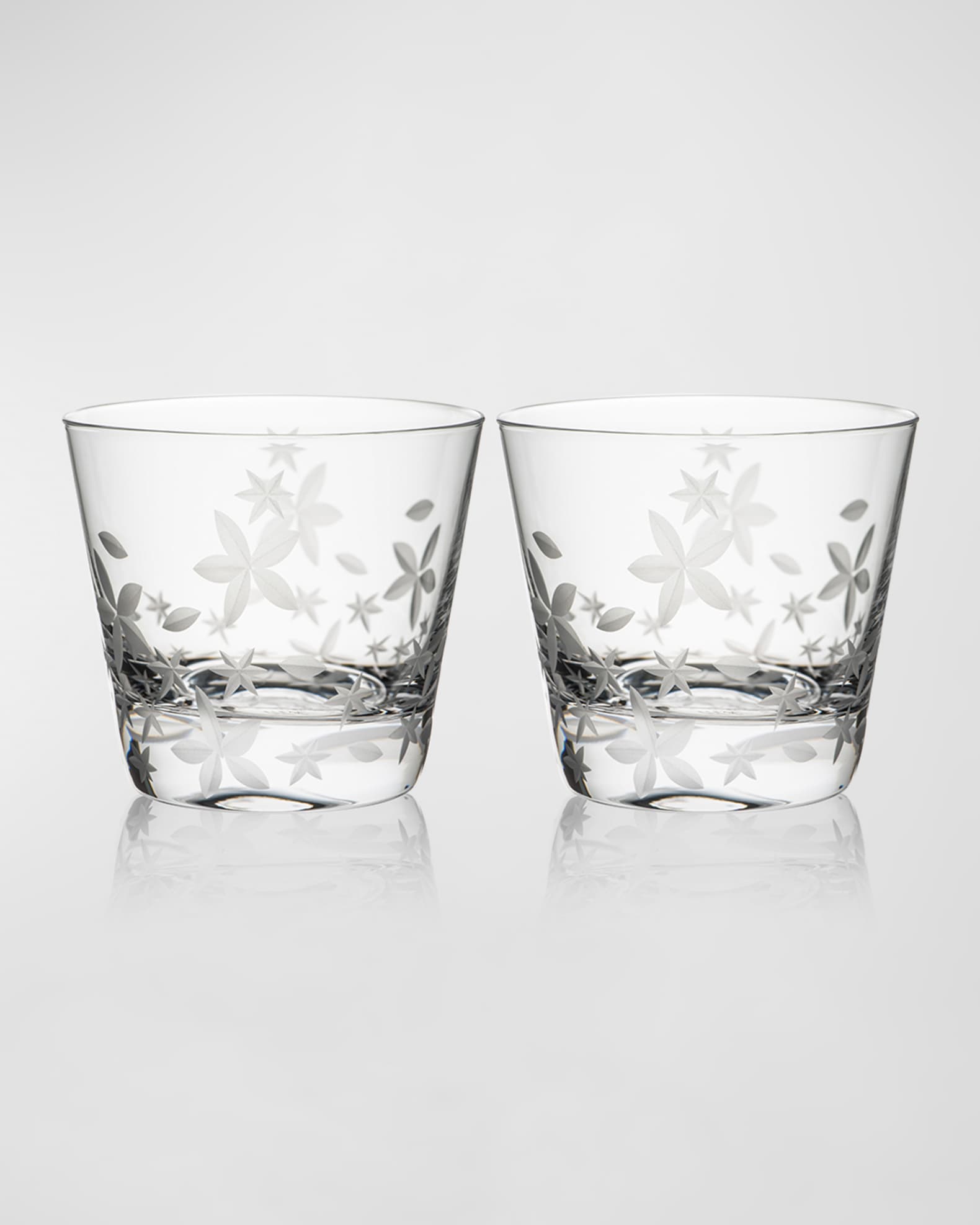 Chatham Bloom Tumbler Glasses, Set of 2  0