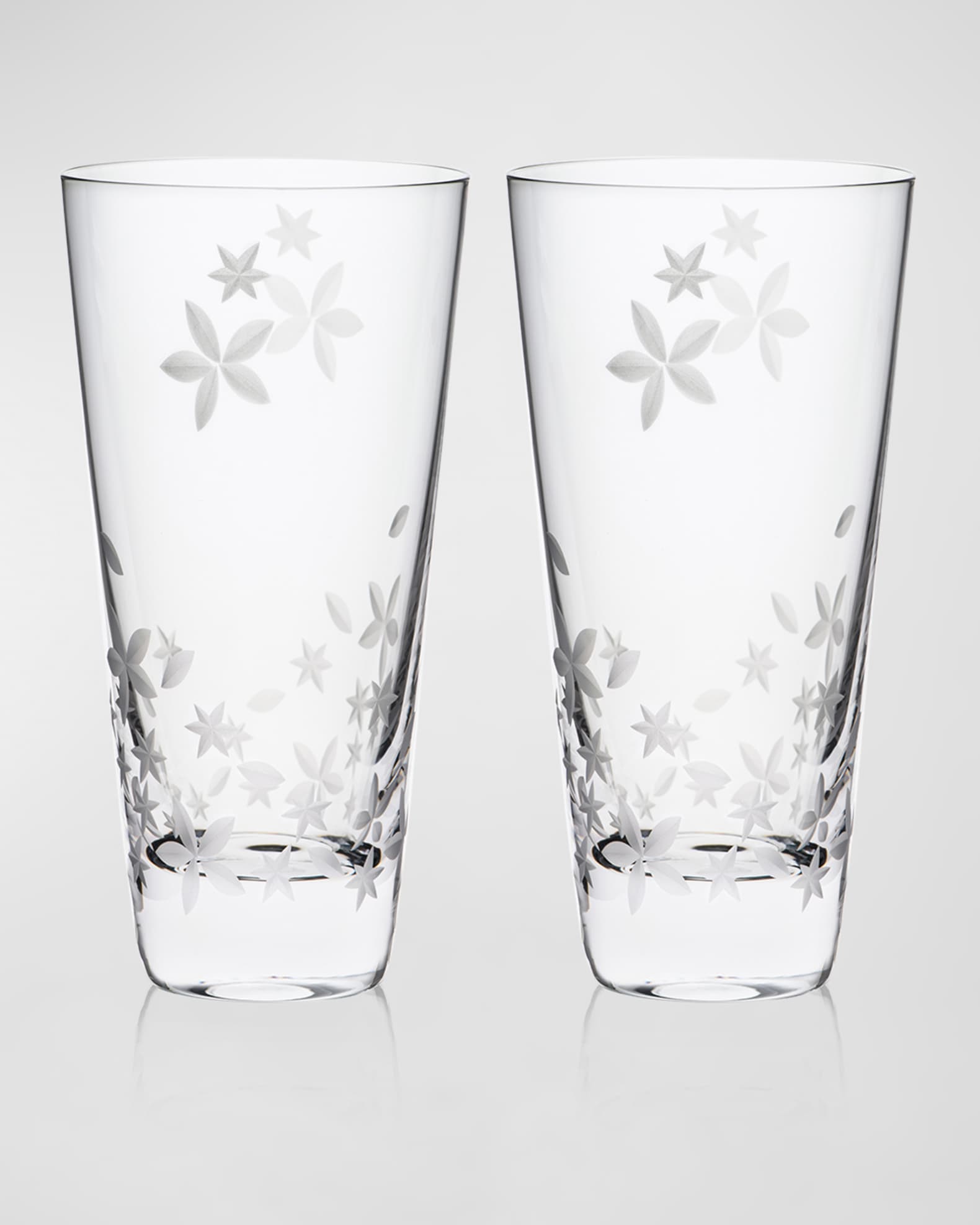 Chatham Bloom Highball Glasses, Set of 2  0