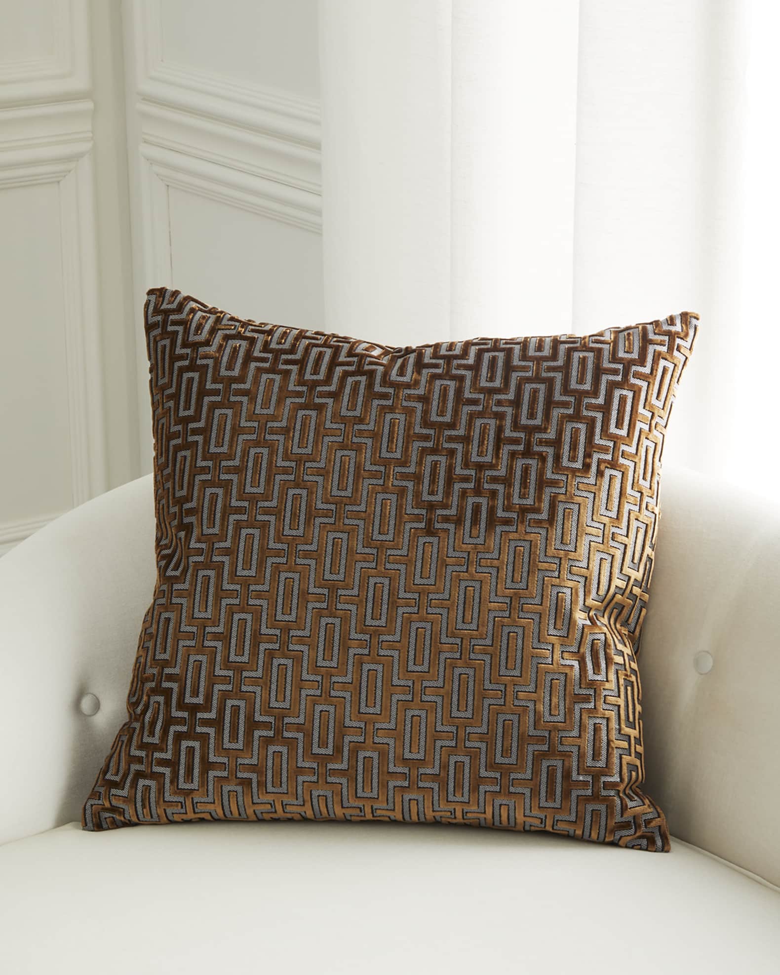 Bergman Decorative Feather/Down Pillow - 24" 1