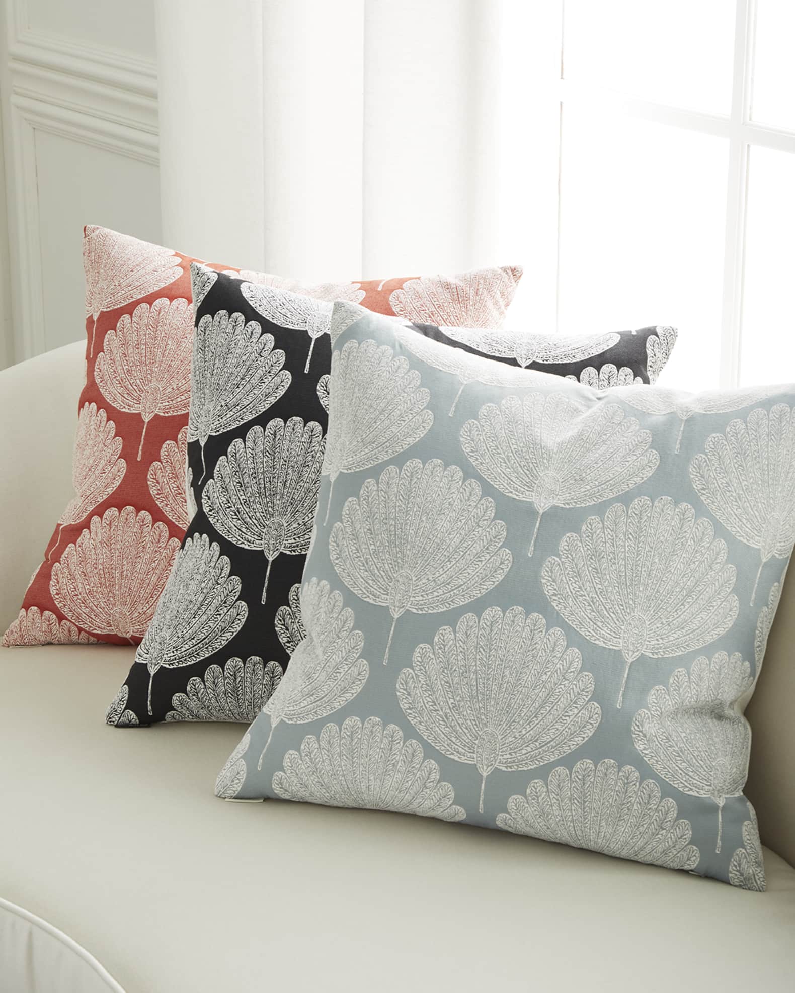  Kita Decorative Feather/Down Pillow - 24" 0