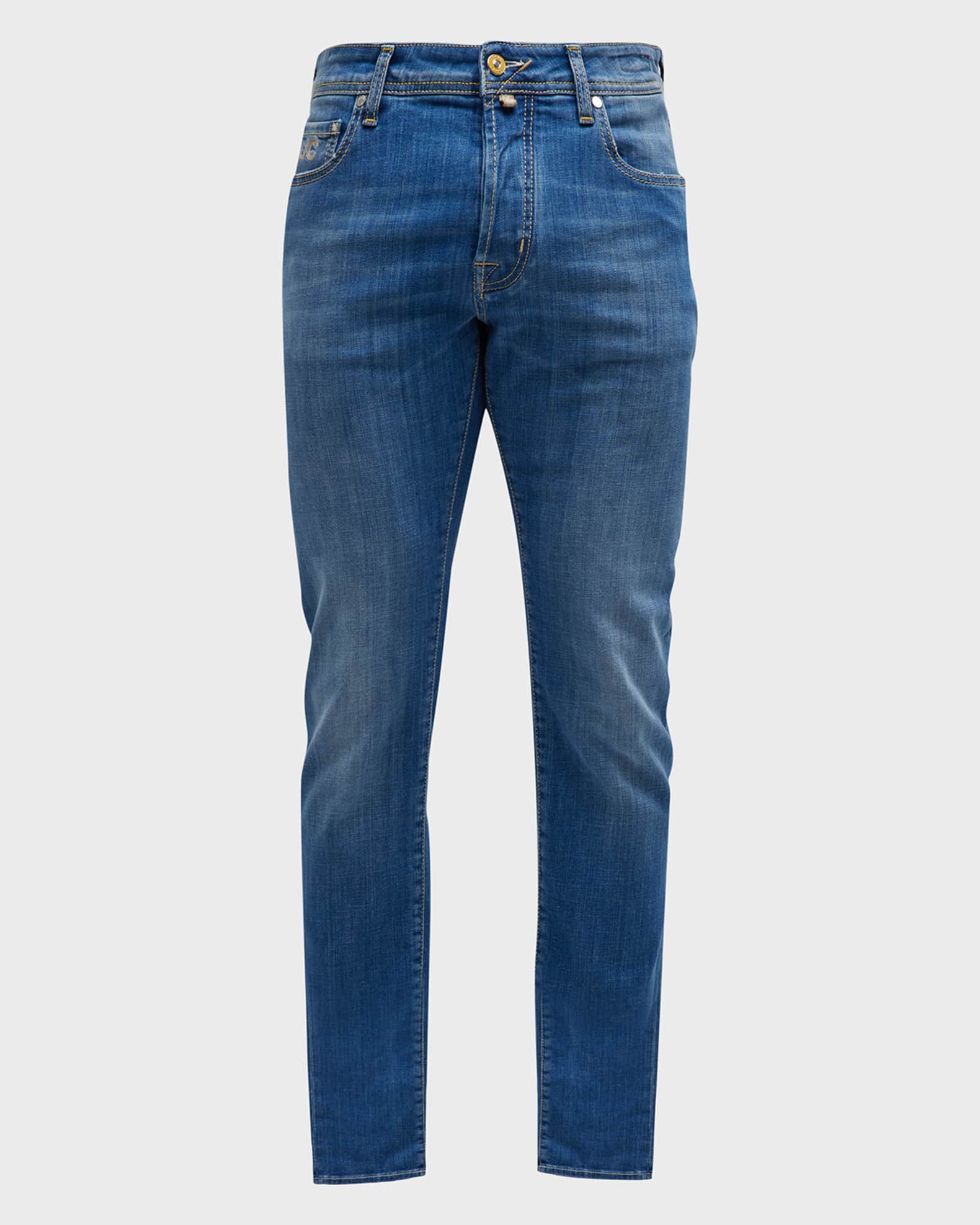 Jacob Cohen Men's Slim Fit Stretch Denim Jeans | Neiman Marcus