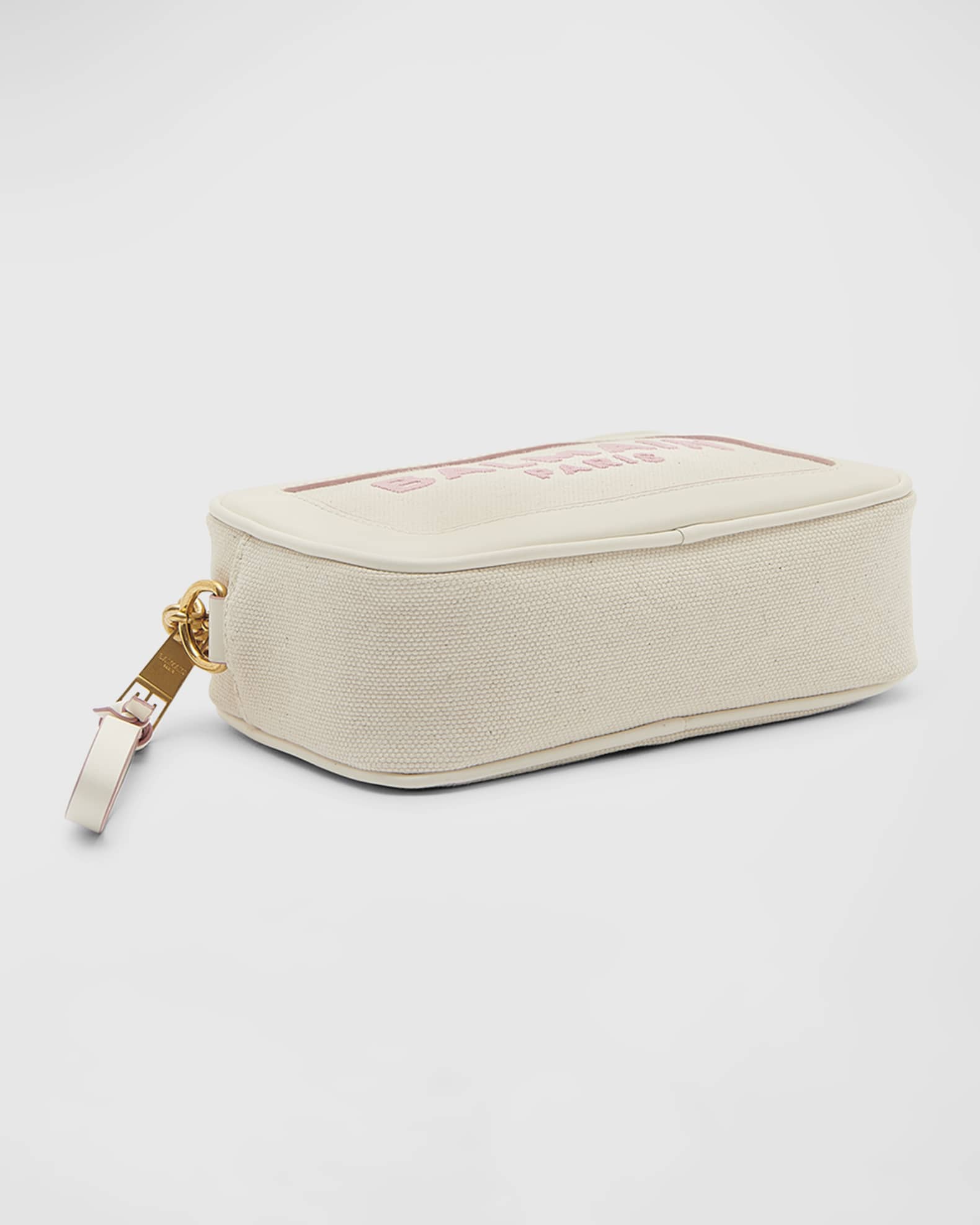 Balmain B Army Logo Canvas Camera Crossbody Bag Neiman Marcus