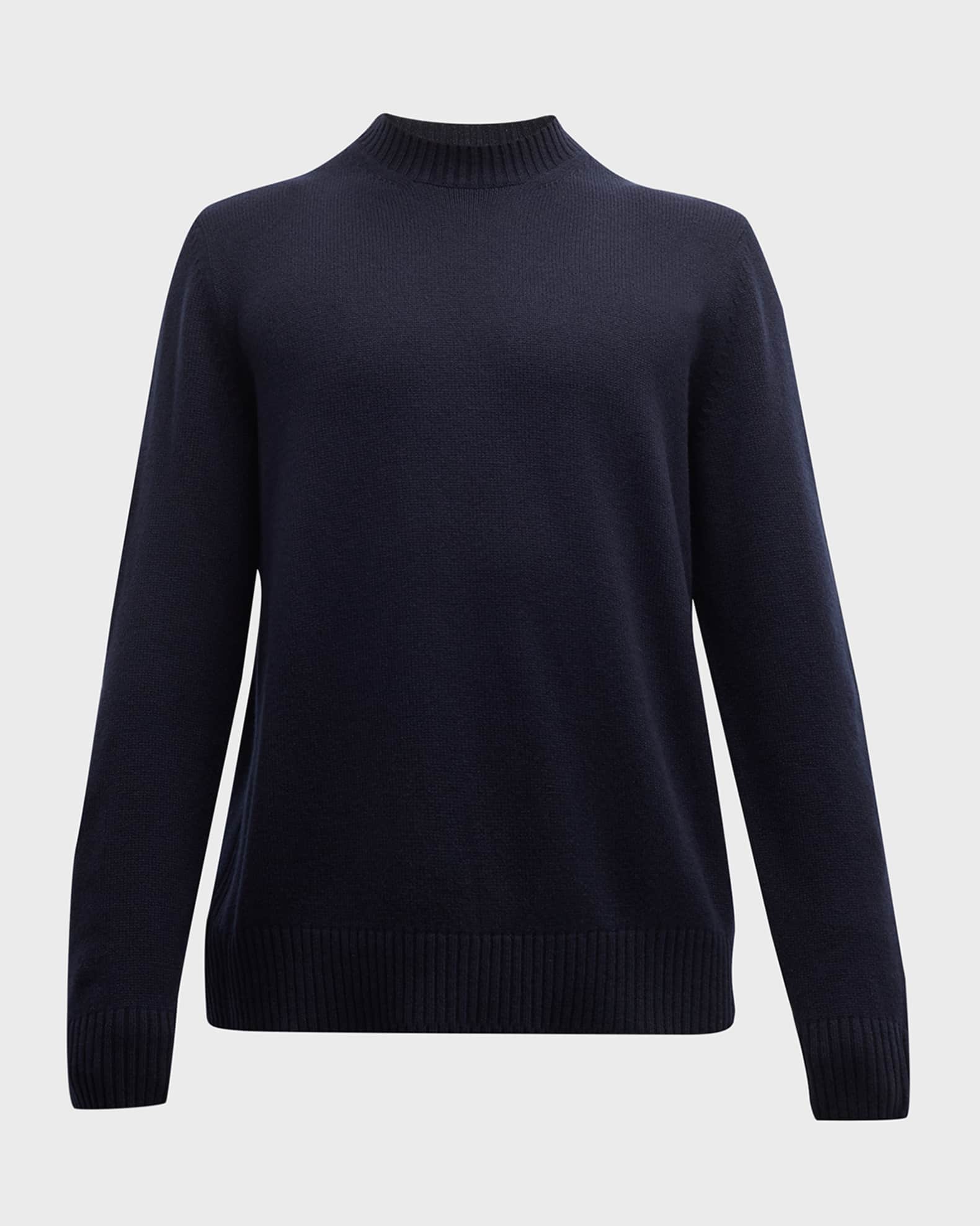 Loro Piana Men's Girocollo Baby Cashmere Crewneck Sweater