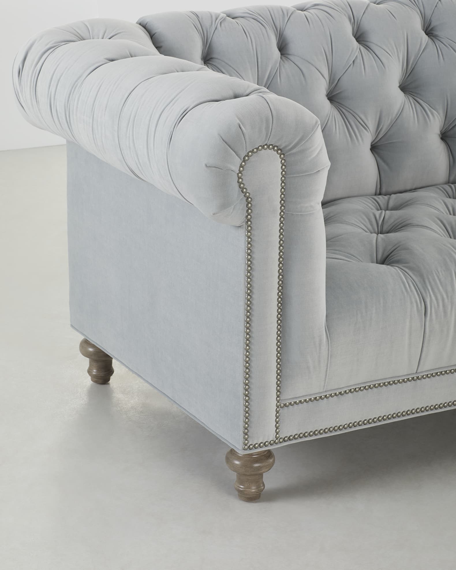 Massoud Dreame Chesterfield Sofa, 94" Neiman Marcus