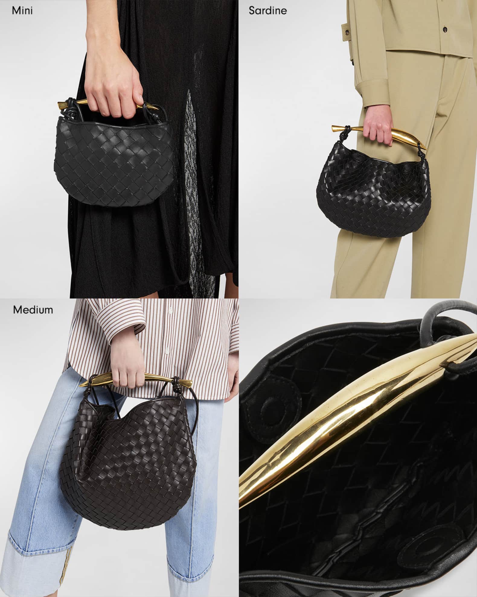 【BOTTEGA VENETA】MINI SARDINE SHOULDER BAG Bottega Veneta Mini Sardine Bag | Neiman Marcus