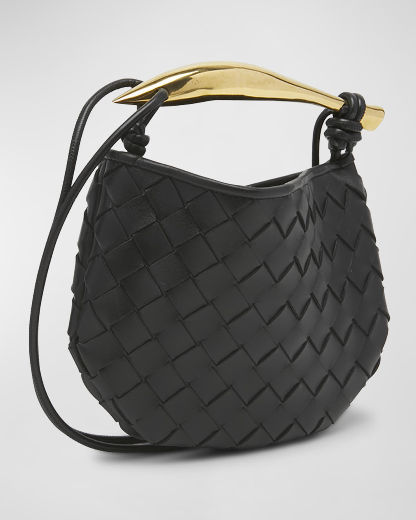 Bottega Veneta Sardine Large Intrecciato Leather Hobo Bag