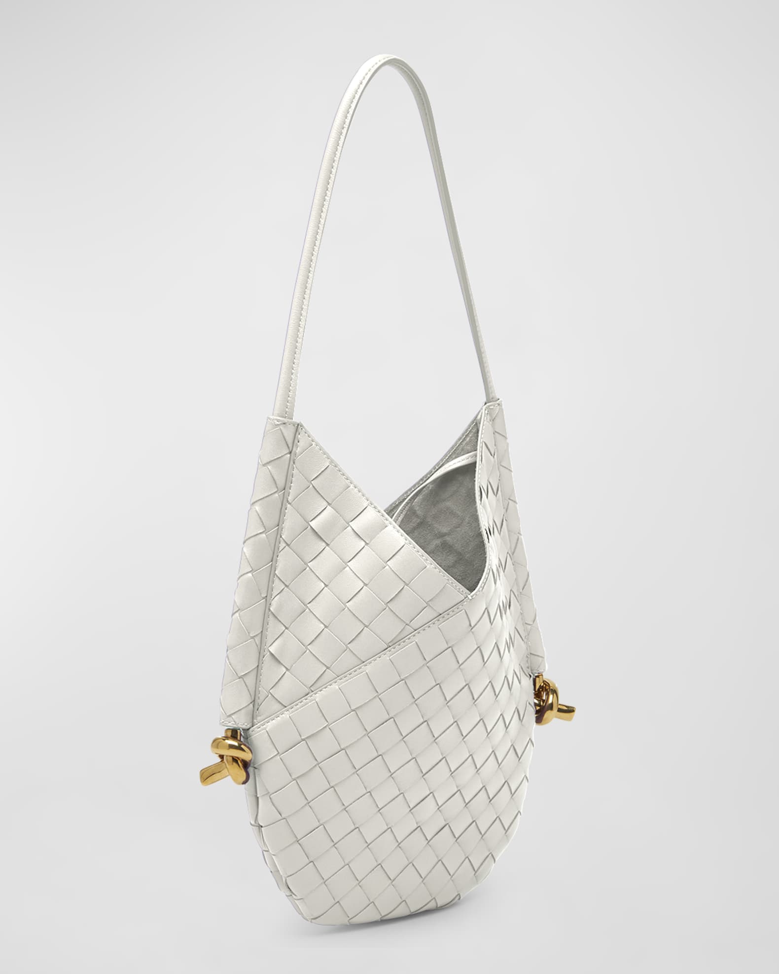 Ellipse Intrecciato Lambskin Shoulder Bag Collection Neiman Marcus